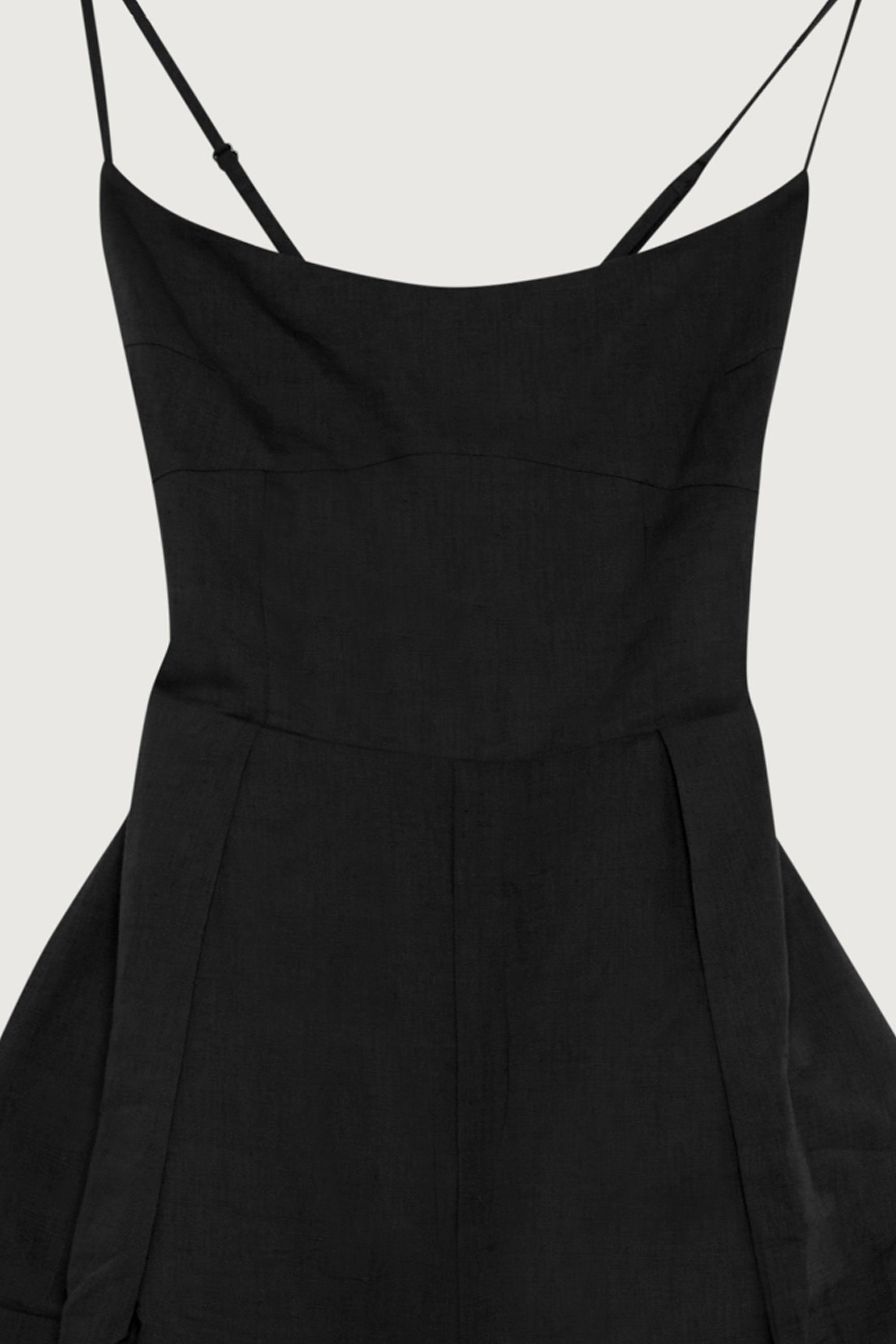 LINEN BLEND JUMPSUIT by OAK + FORT
