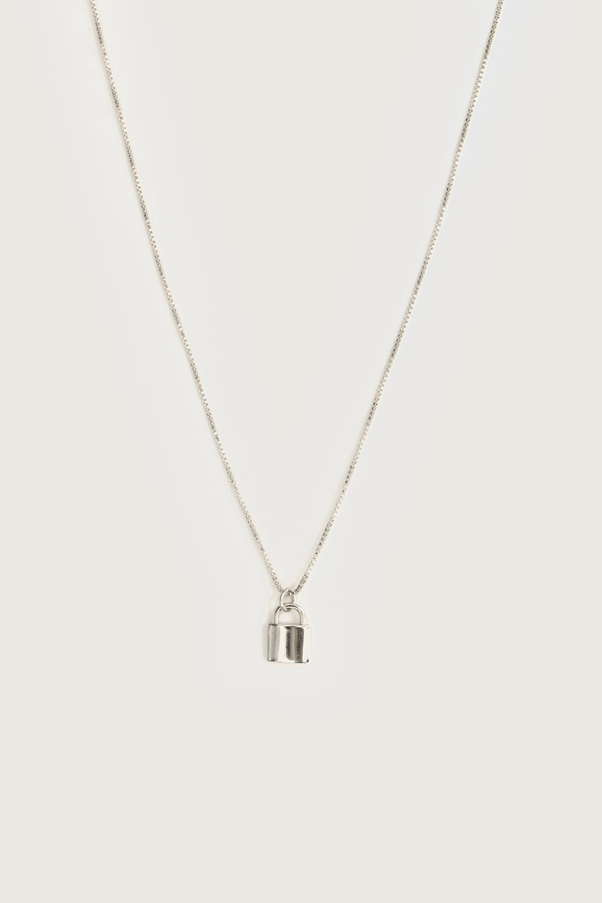 LOCK NECKLACE by OAK + FORT