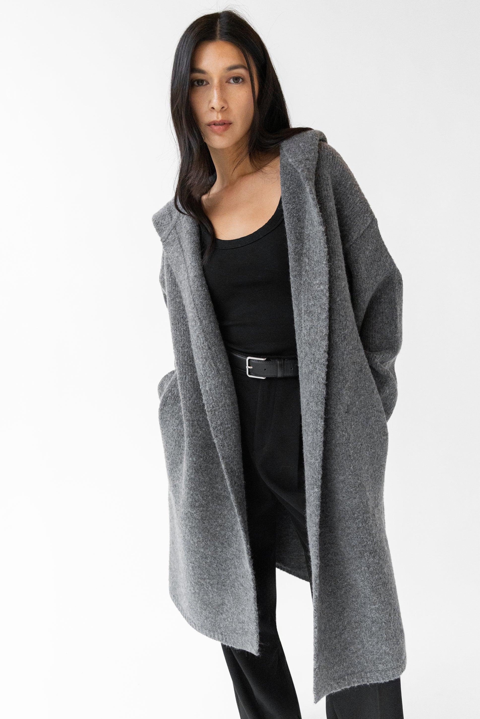 LONG CARDIGAN WITH HOODIE by OAK + FORT