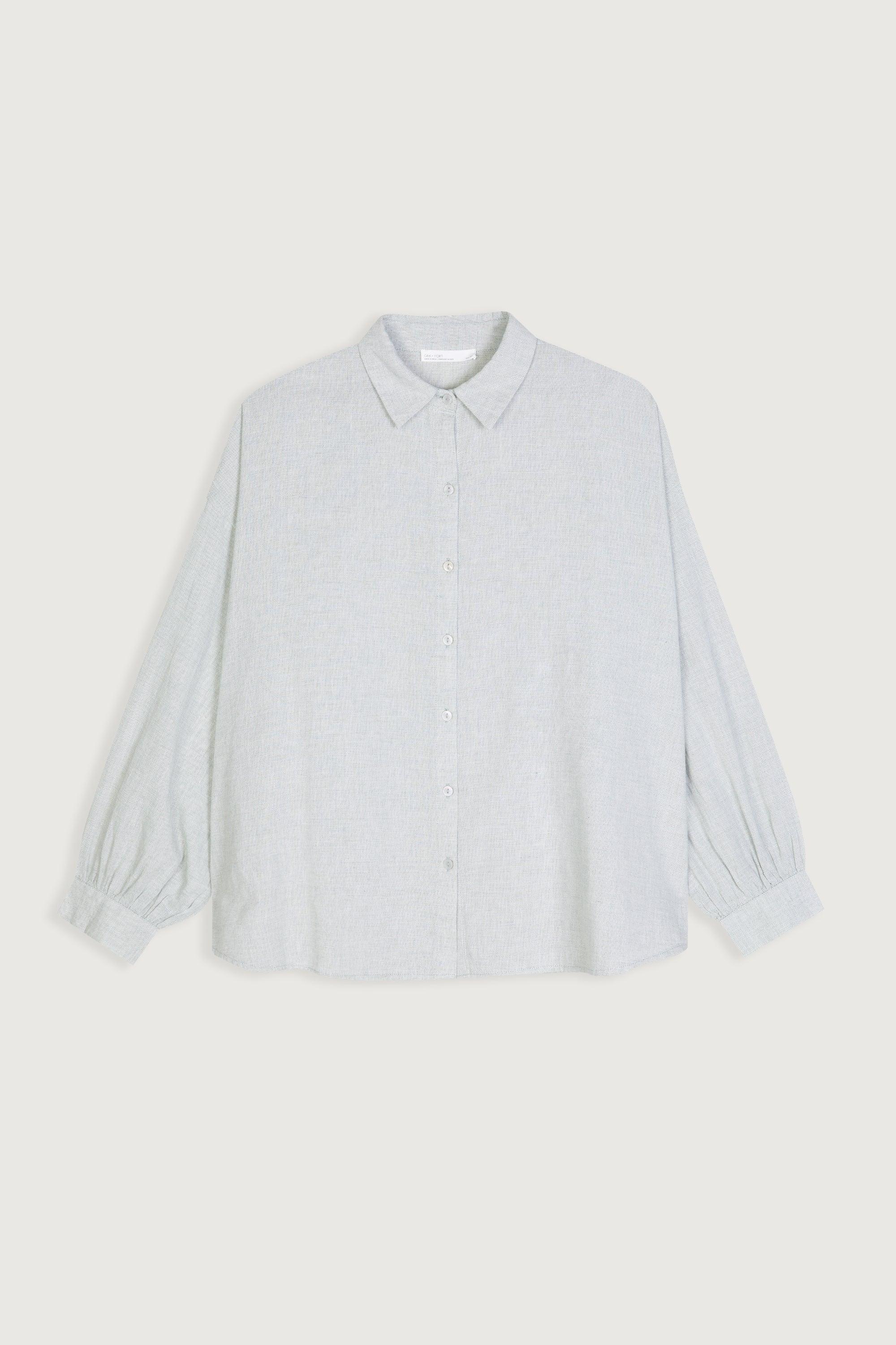 LOOSE BUTTON UP SHIRT by OAK + FORT