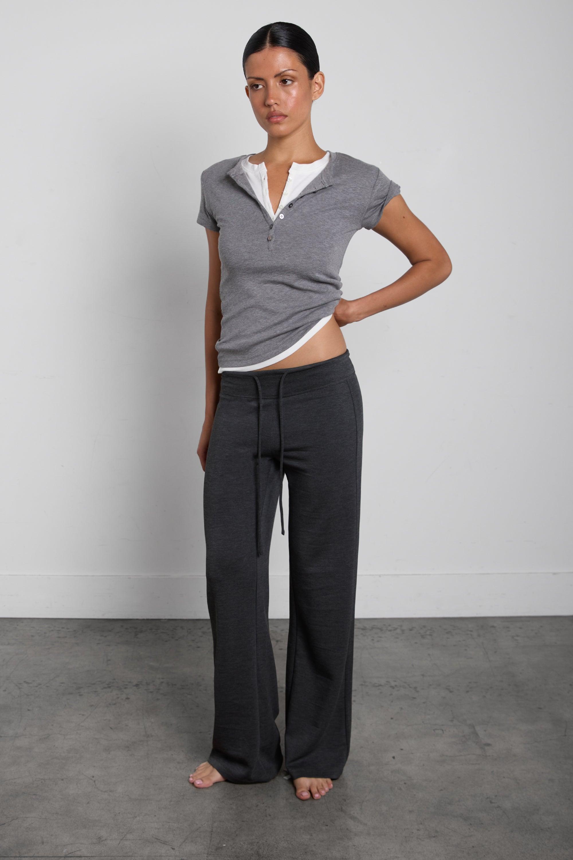 LOUNGE PANTS WITH DRAWSTRING by OAK + FORT