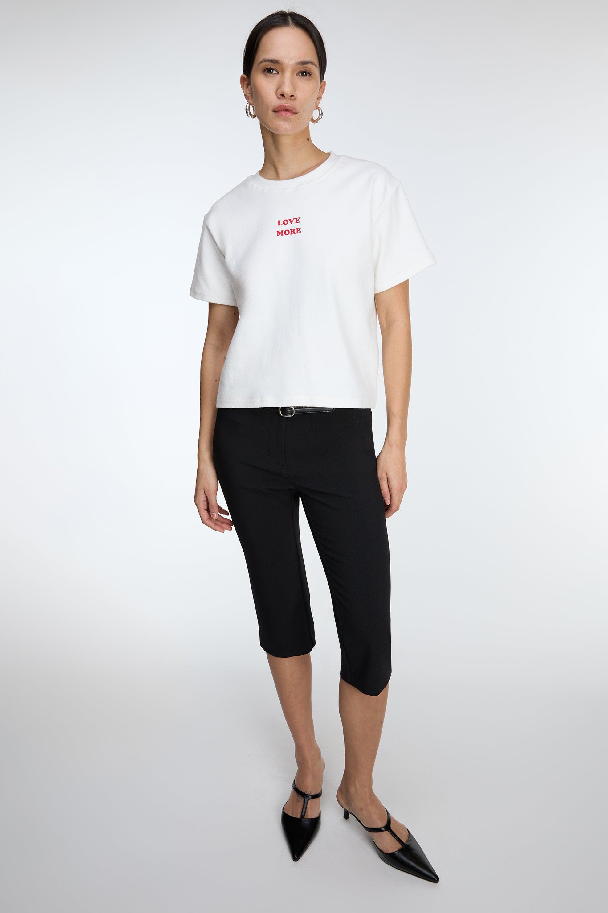 LOVE MORE GRAPHIC TOP by OAK + FORT