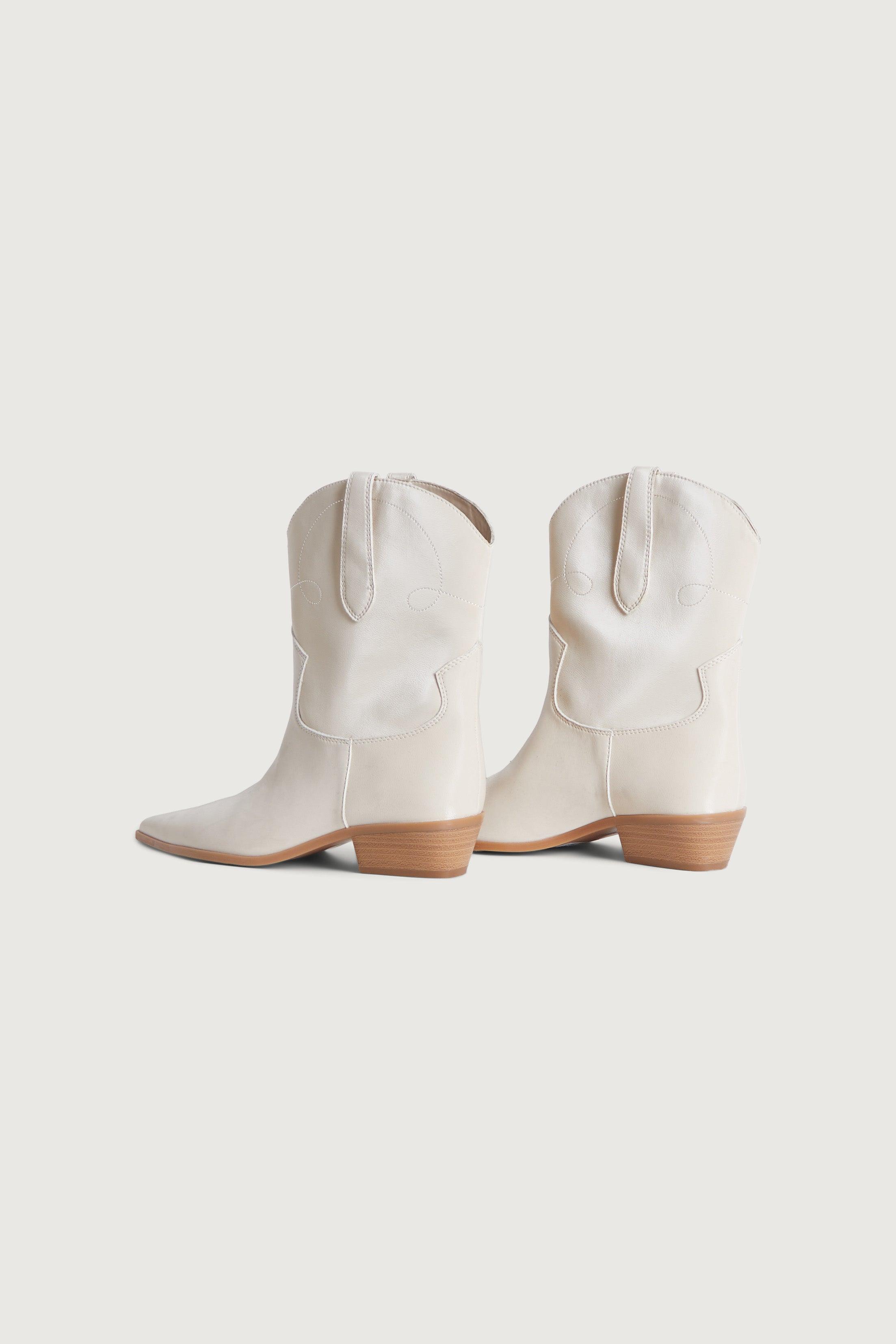 LOW HEEL COWBOY BOOT by OAK + FORT