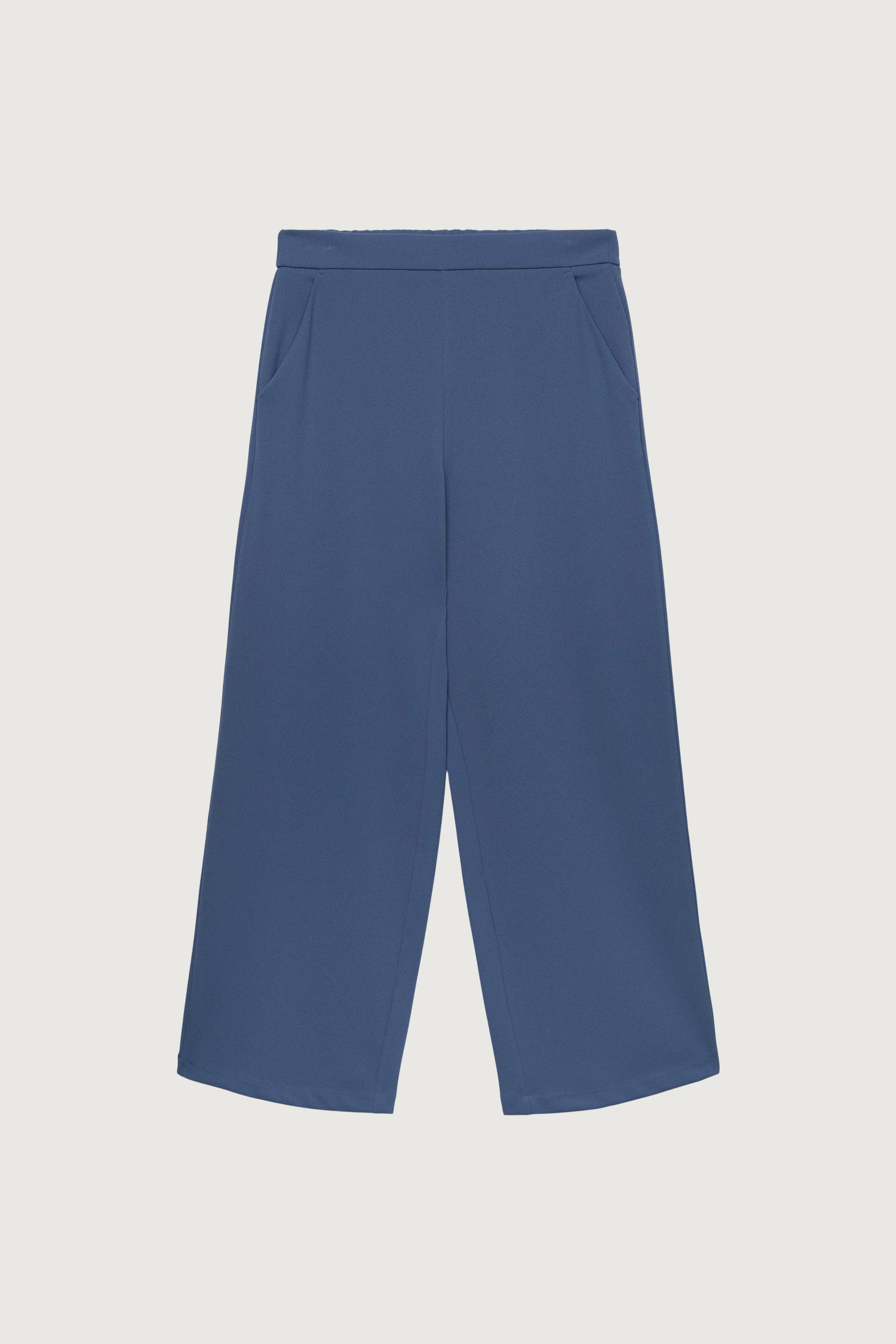 MID-RISE WIDE LEG PANT by OAK + FORT