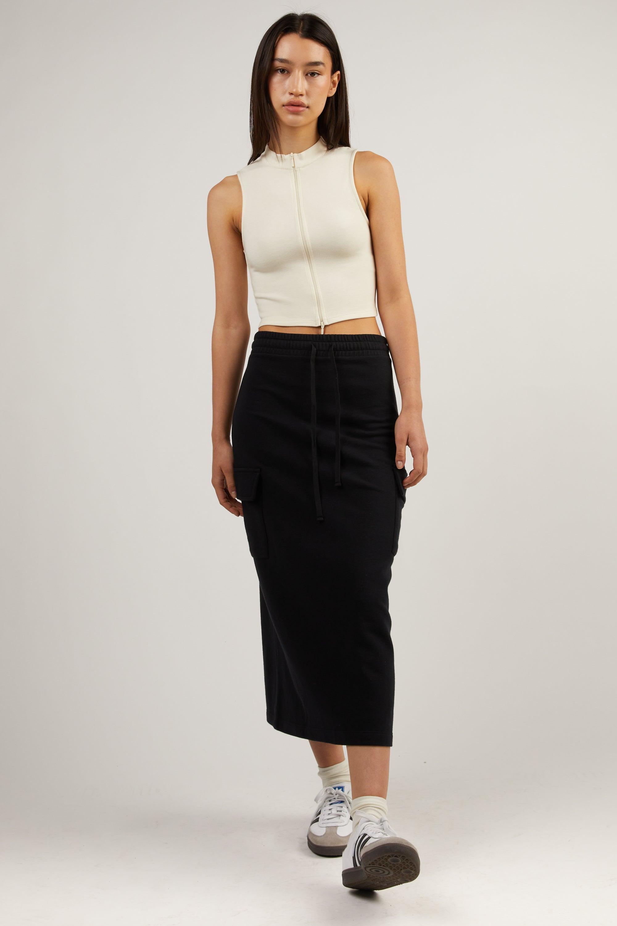MIDI CARGO SKIRT by OAK + FORT