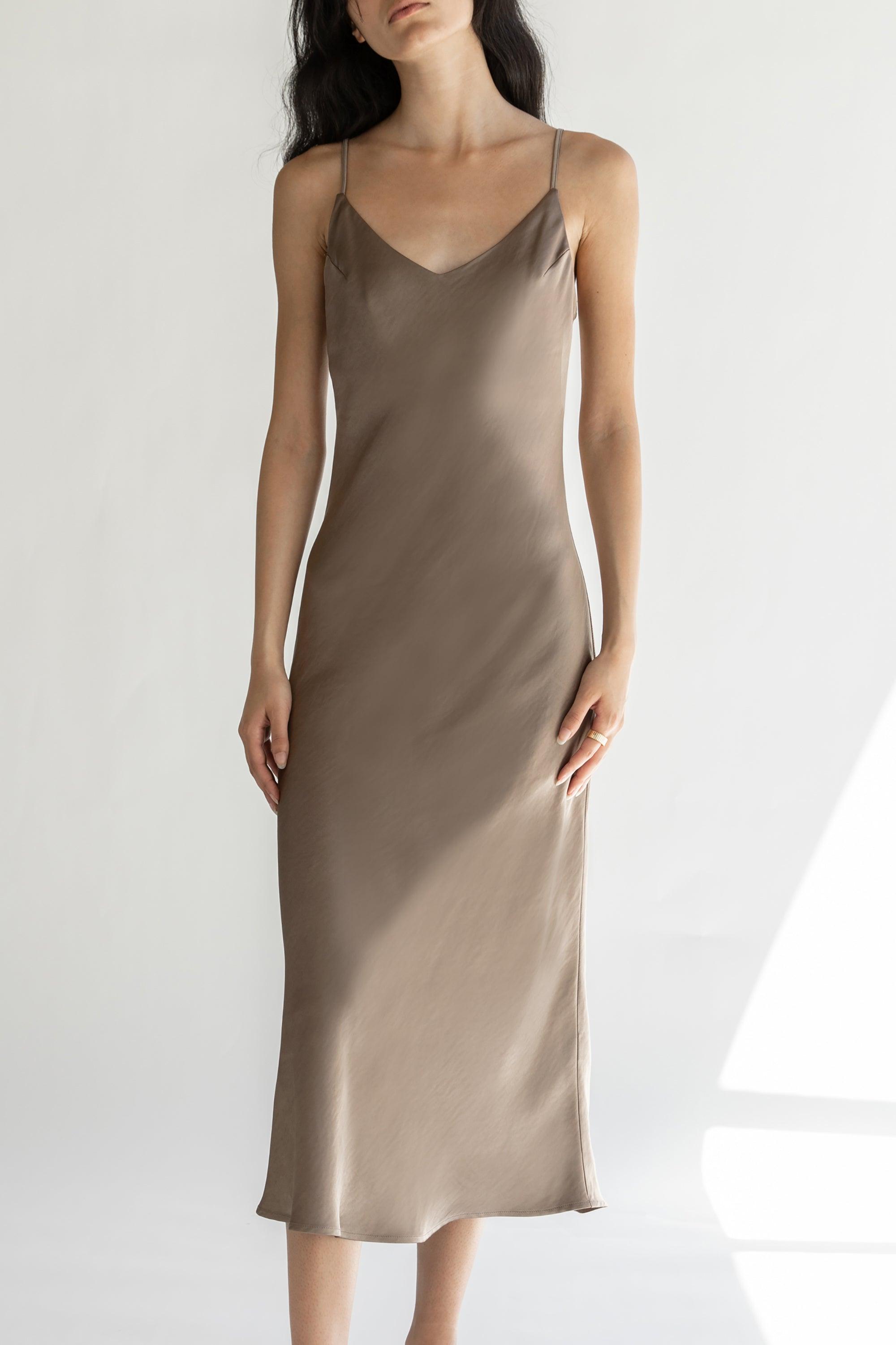 MIDI SLIP DRESS by OAK + FORT