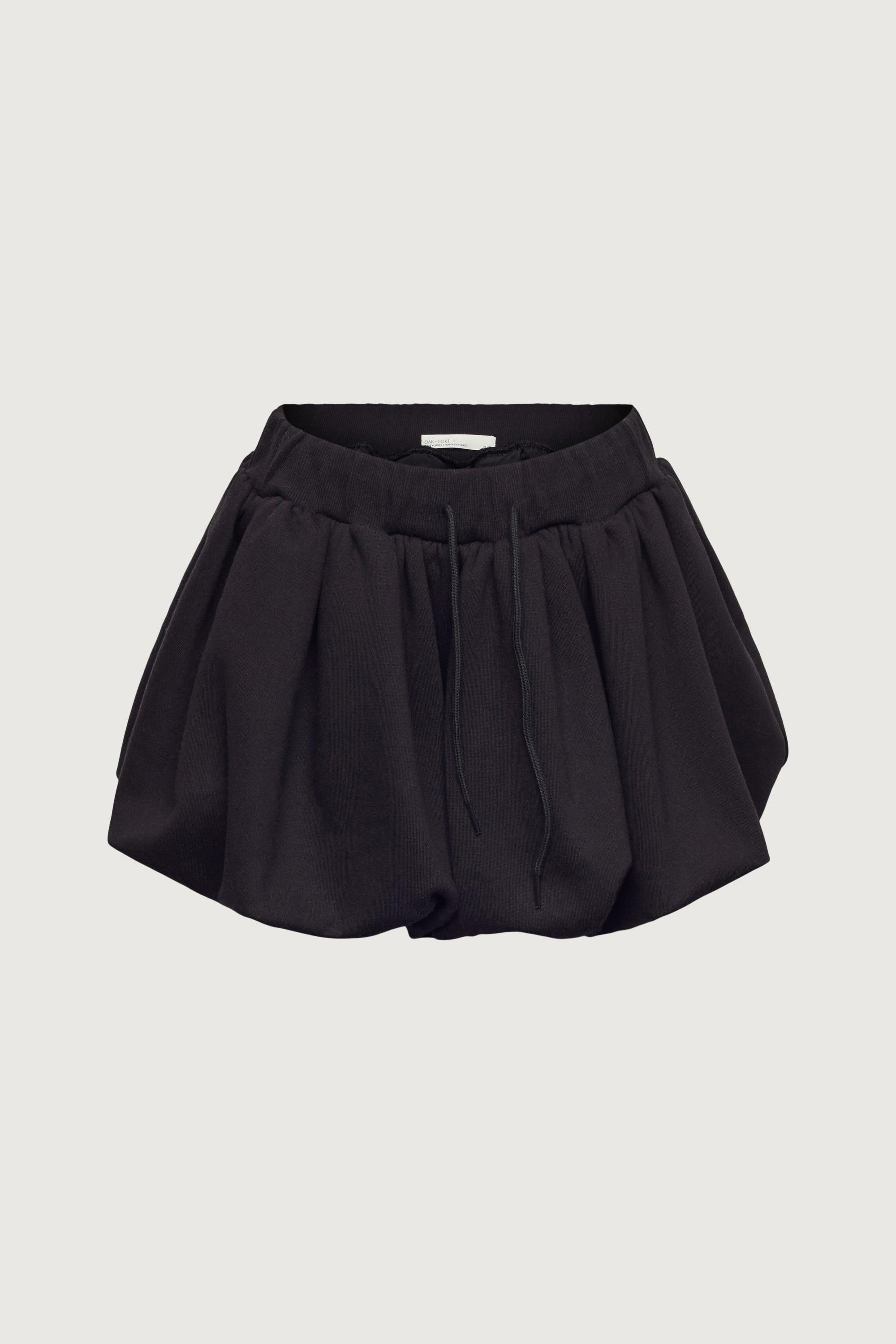 MINI BUBBLE HEM FLEECE SKIRT by OAK + FORT