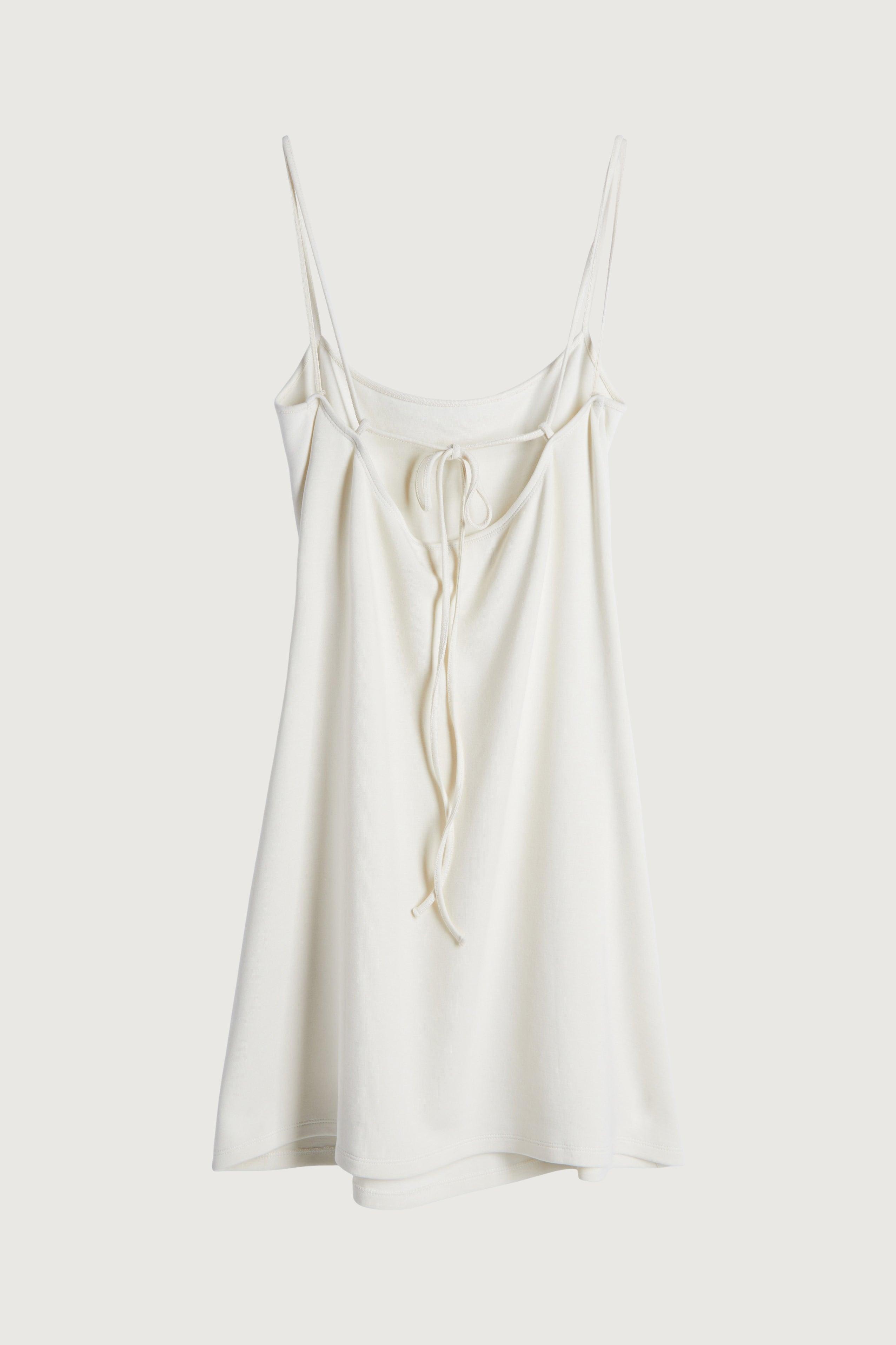 MINI DRESS WITH BACK TIE by OAK + FORT