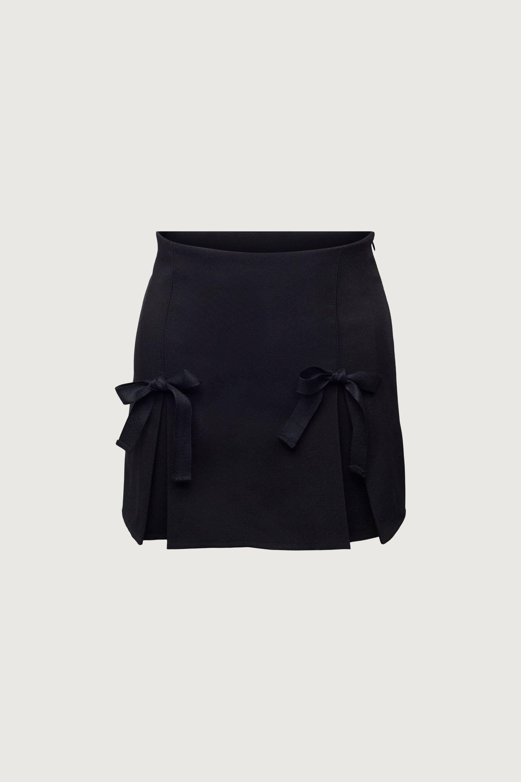 MINI SKIRT WITH RIBBONS by OAK + FORT