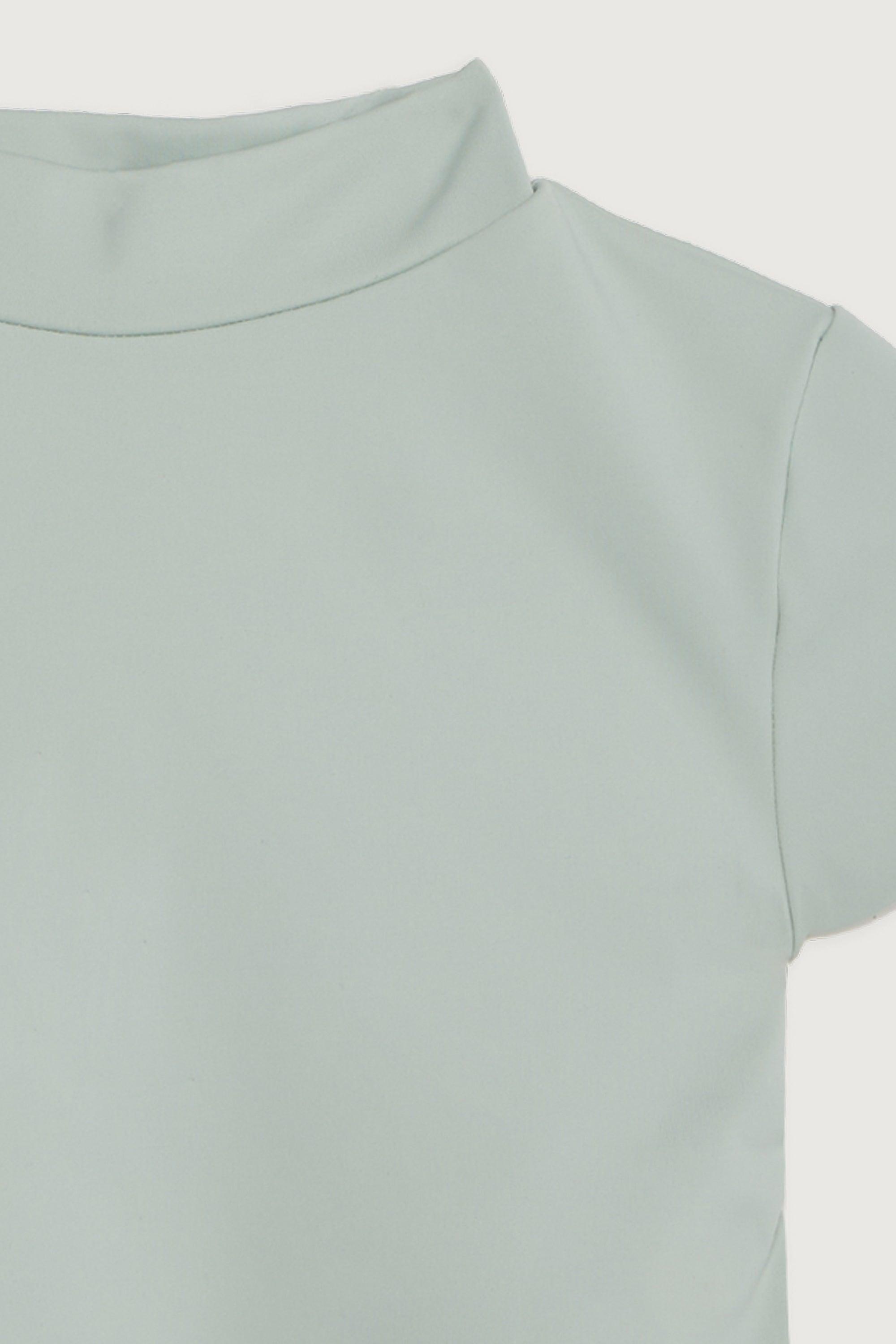 MOCKNECK SWIM TOP by OAK + FORT