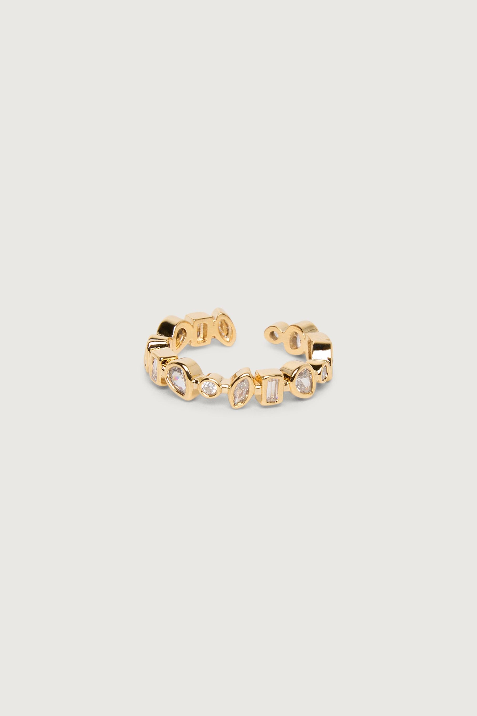 MULTI SHAPE ETERNITY RING by OAK + FORT