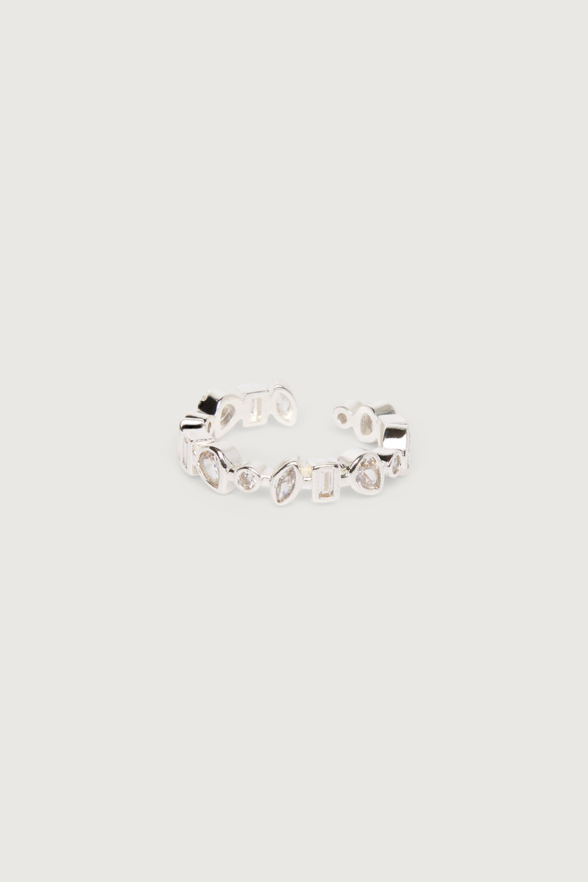MULTI SHAPE ETERNITY RING by OAK + FORT