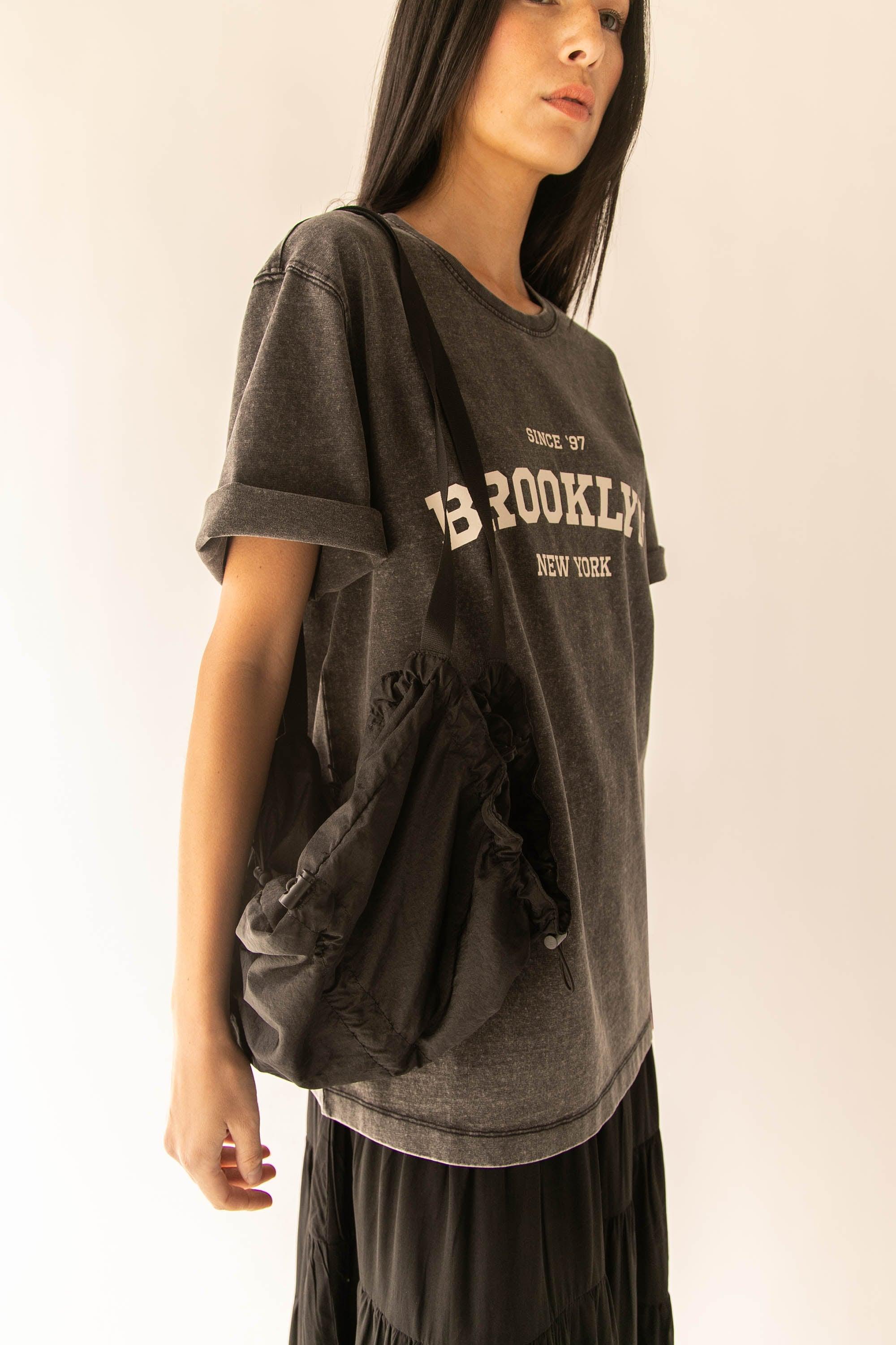 NYLON DRAWSTRING BACKPACK by OAK + FORT