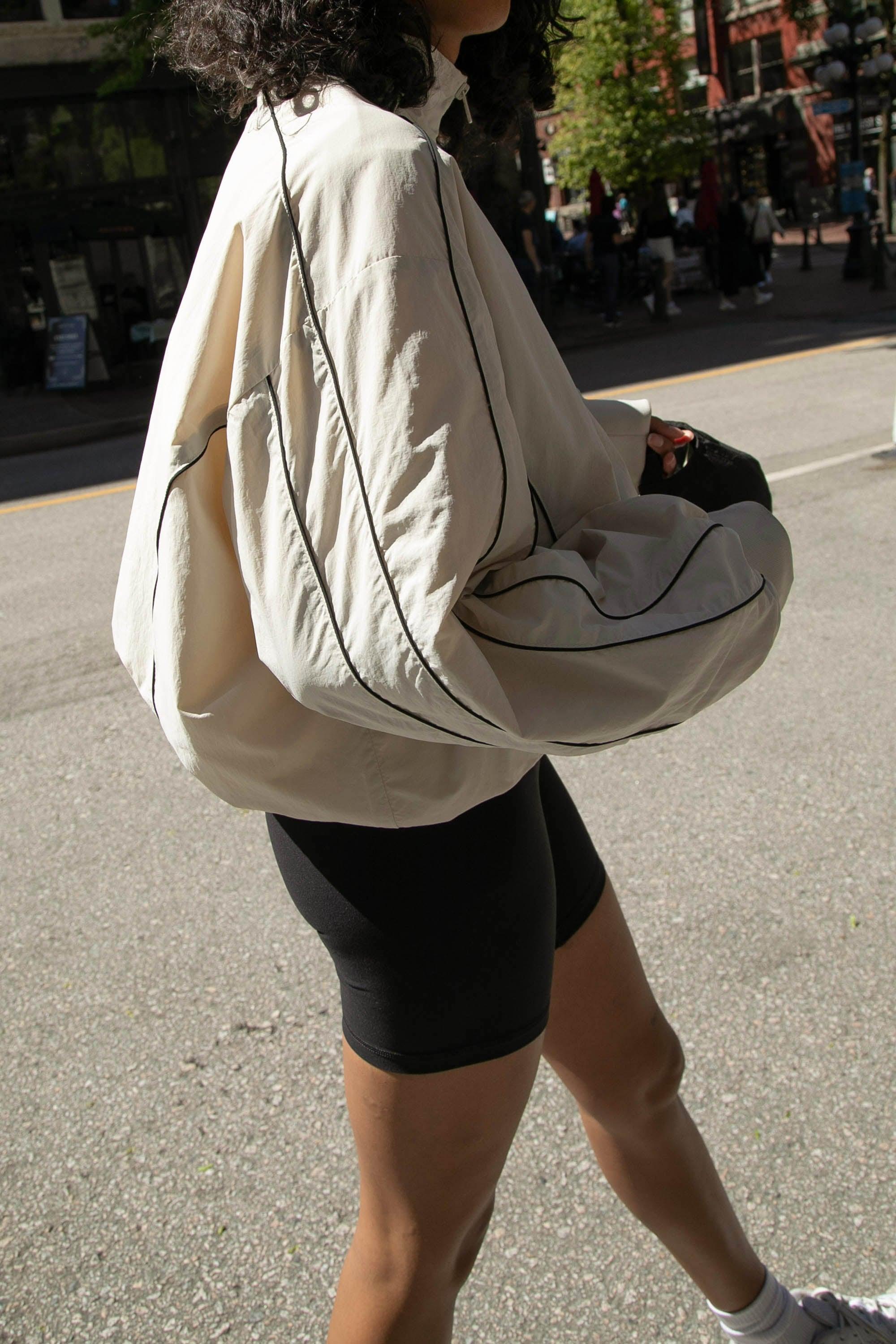 NYLON TRACK ZIP-UP JACKET by OAK + FORT