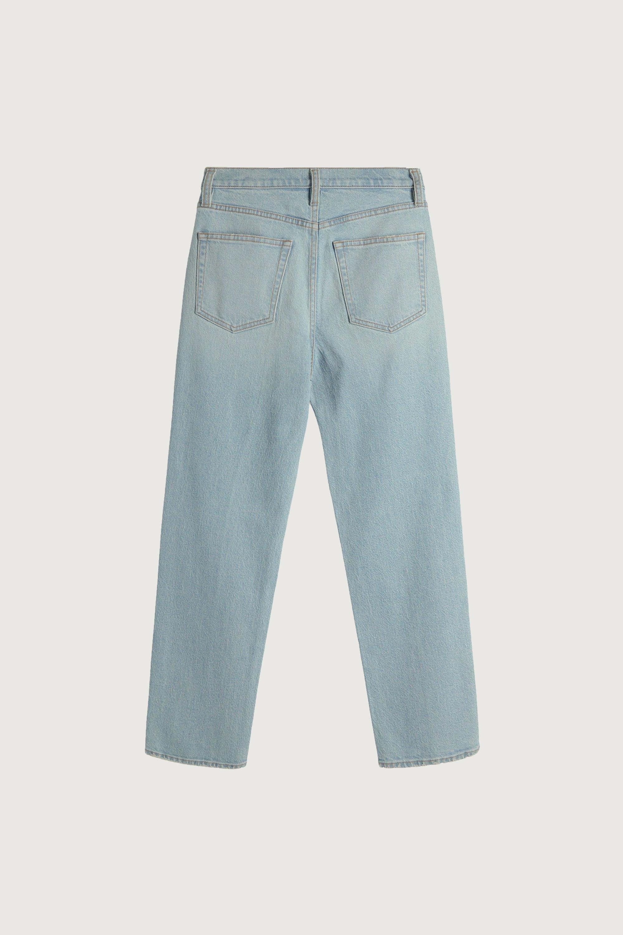OAK ESSENTIAL STRAIGHT LEG HIGH-RISE JEAN by OAK + FORT