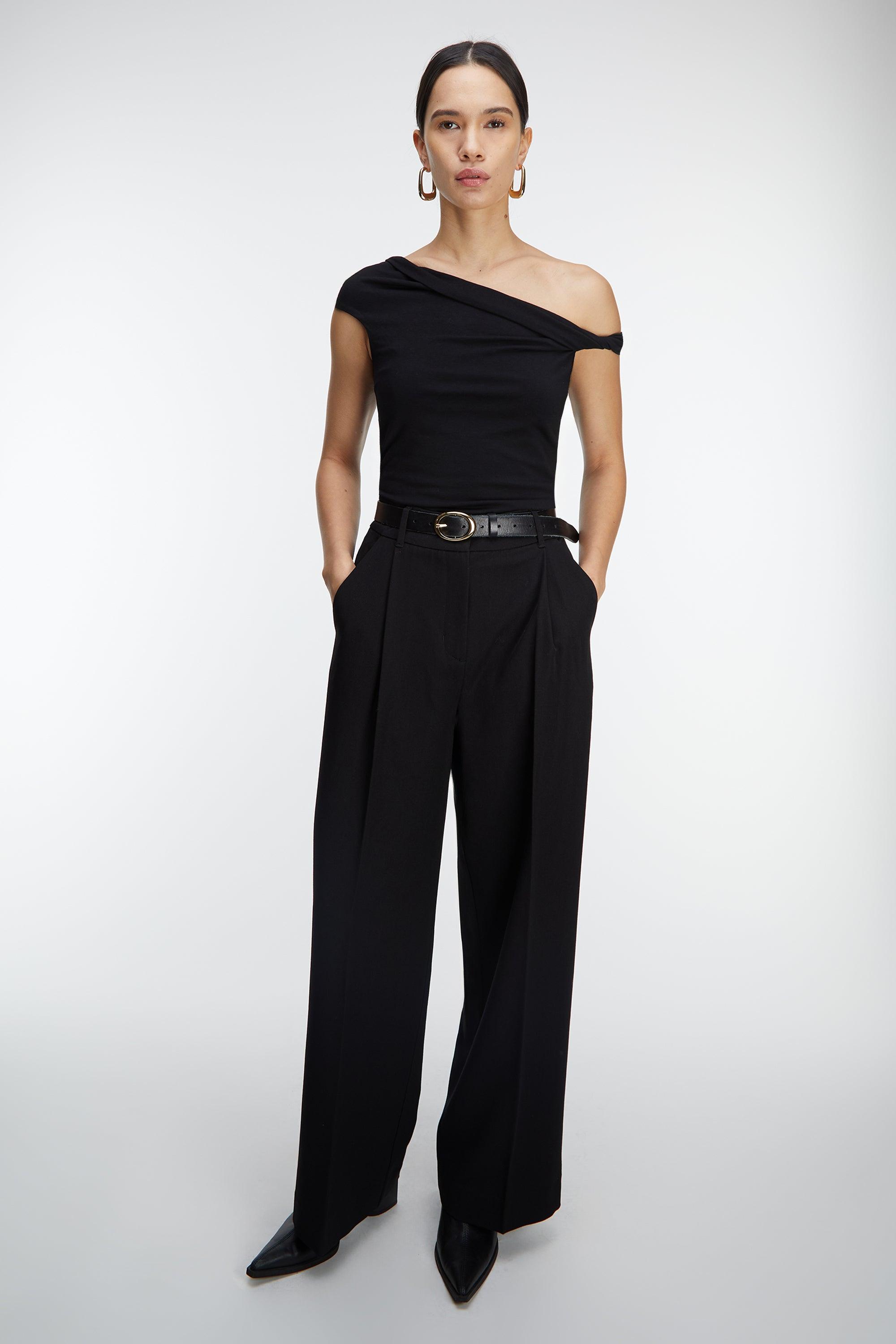 OFF SHOULDER KNIT TOP by OAK + FORT