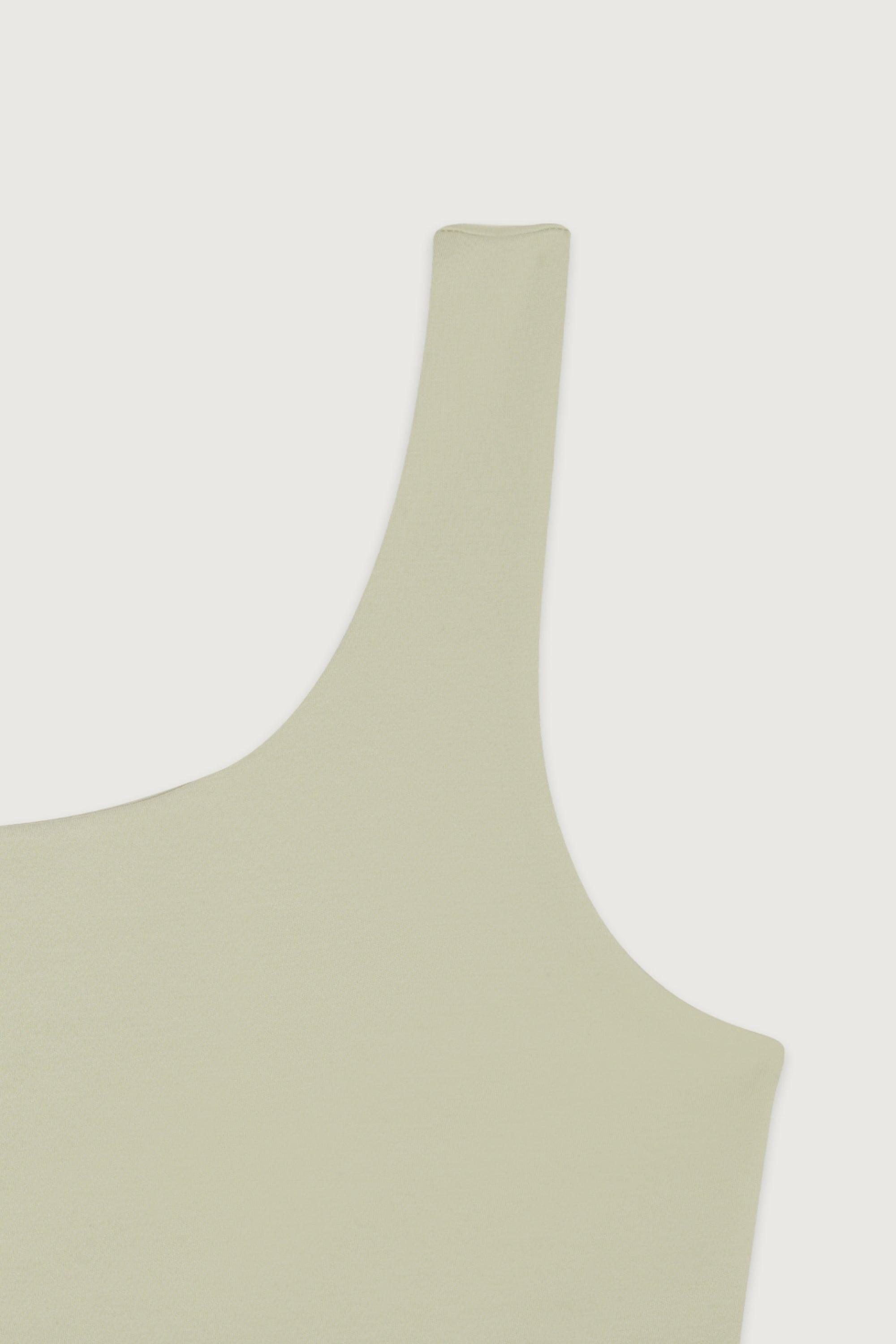 ONE SHOULDER CROPPED TANK by OAK + FORT
