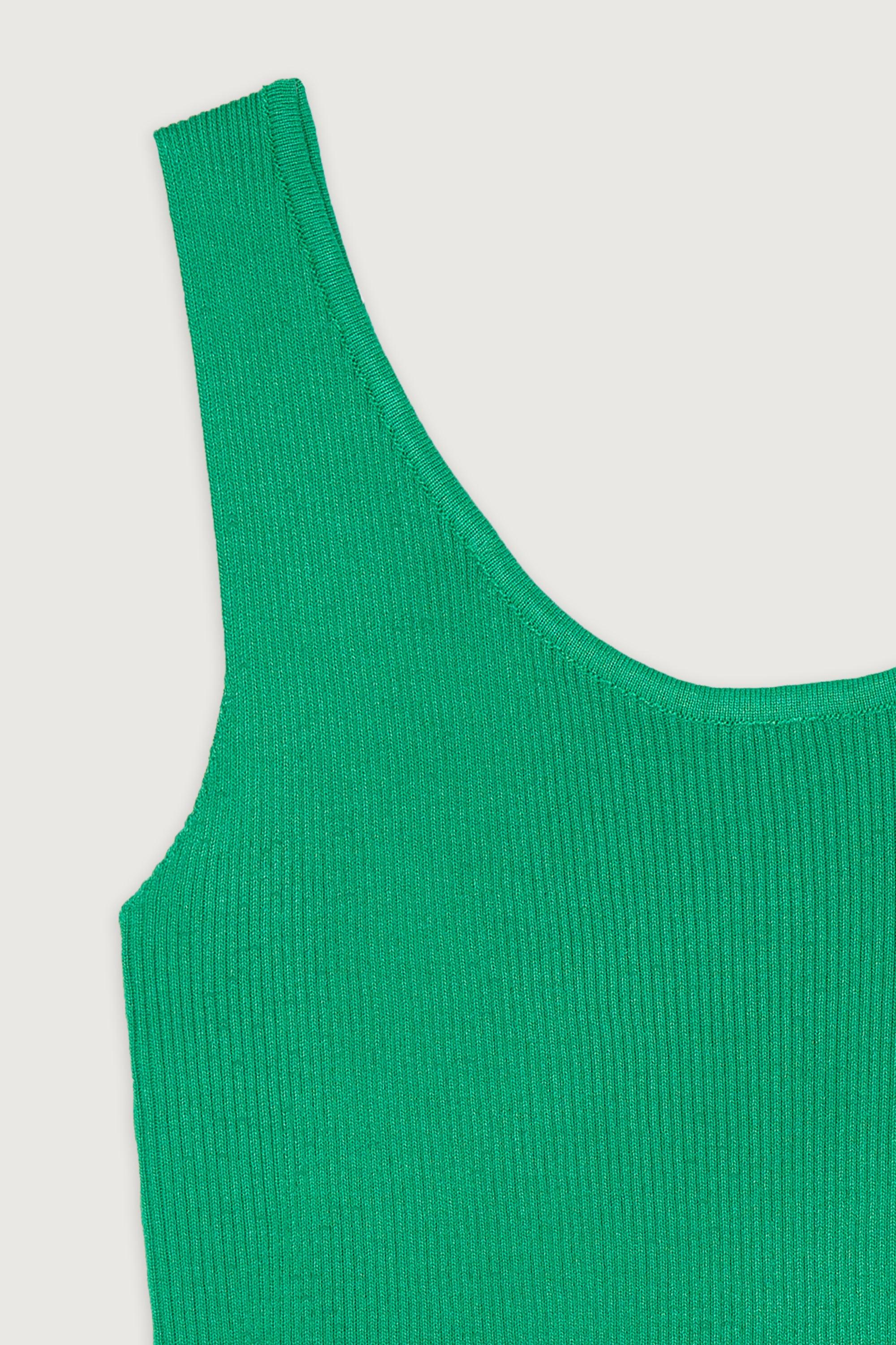 ONE SHOULDER TANK WITH THIN STRAP by OAK + FORT