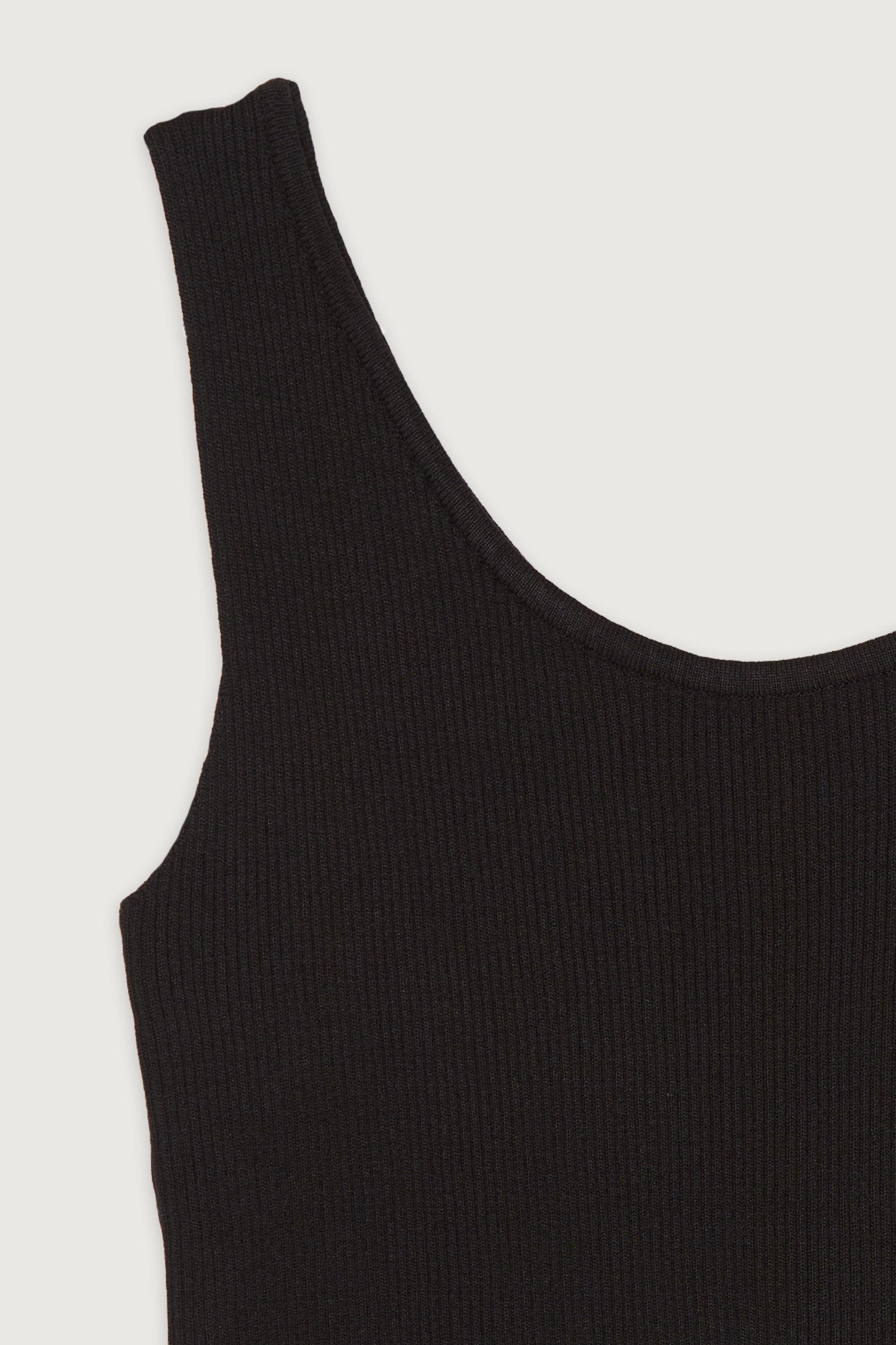 ONE SHOULDER TANK WITH THIN STRAP by OAK + FORT