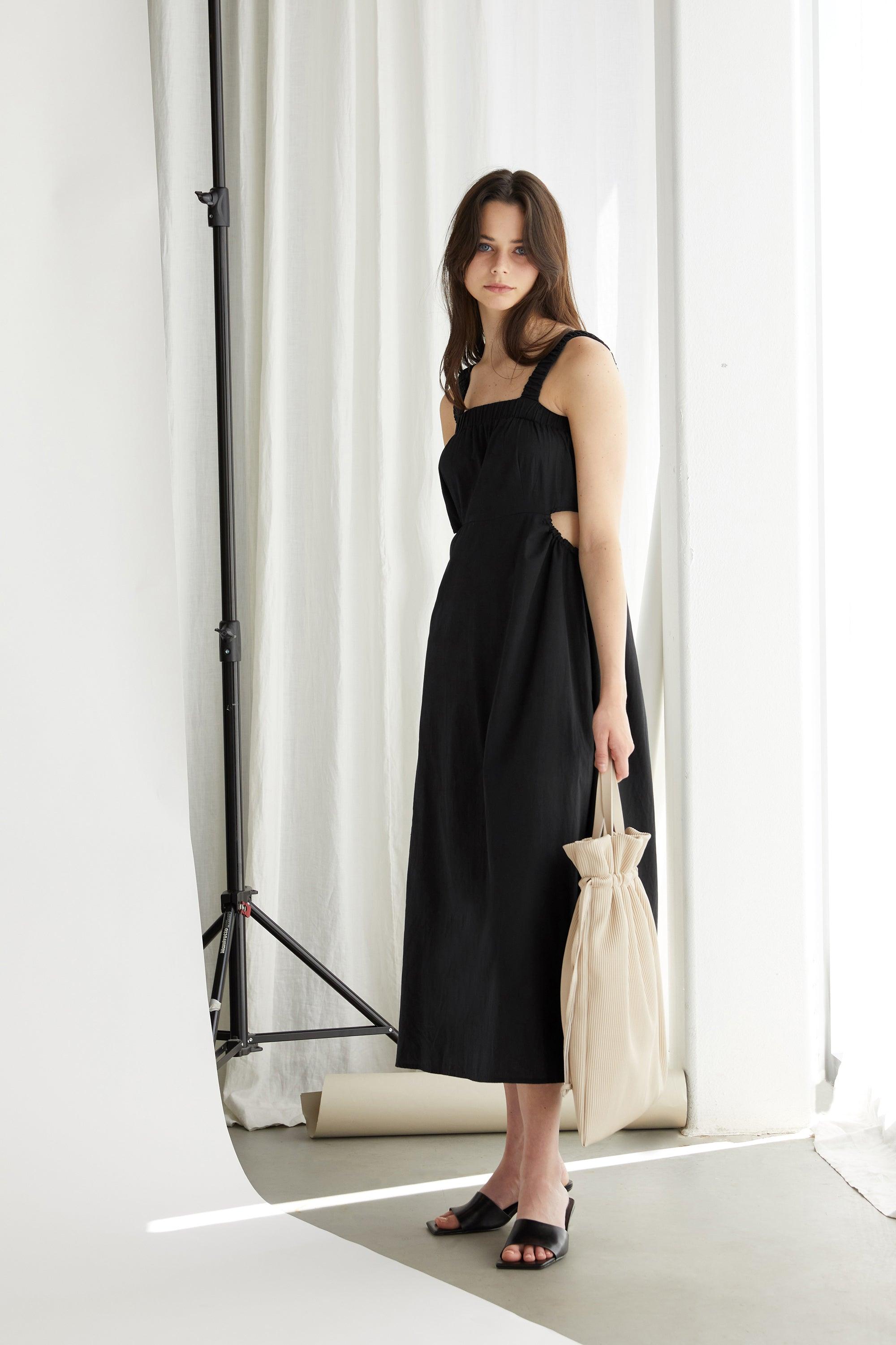 OPEN BACK CUT OUT DRESS by OAK + FORT