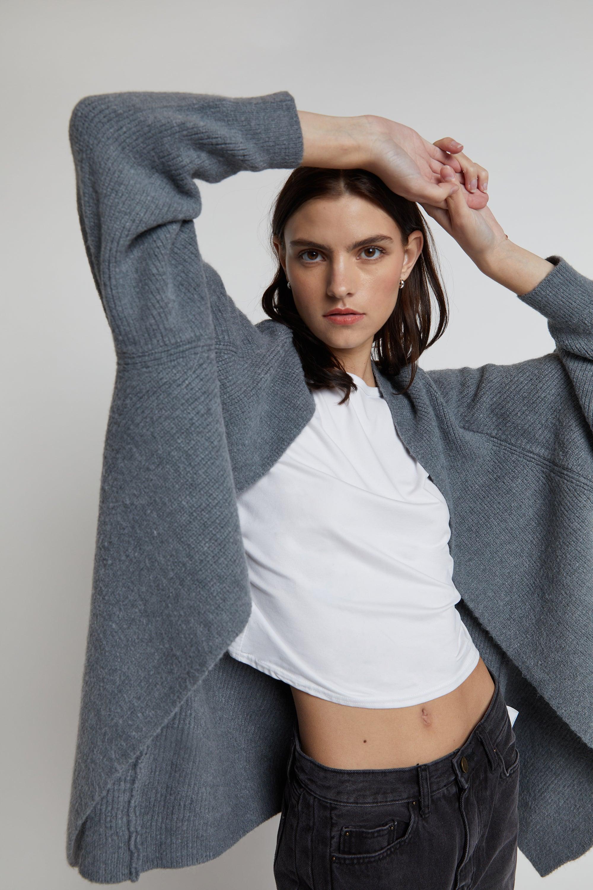 OPEN FRONT CARDIGAN by OAK + FORT