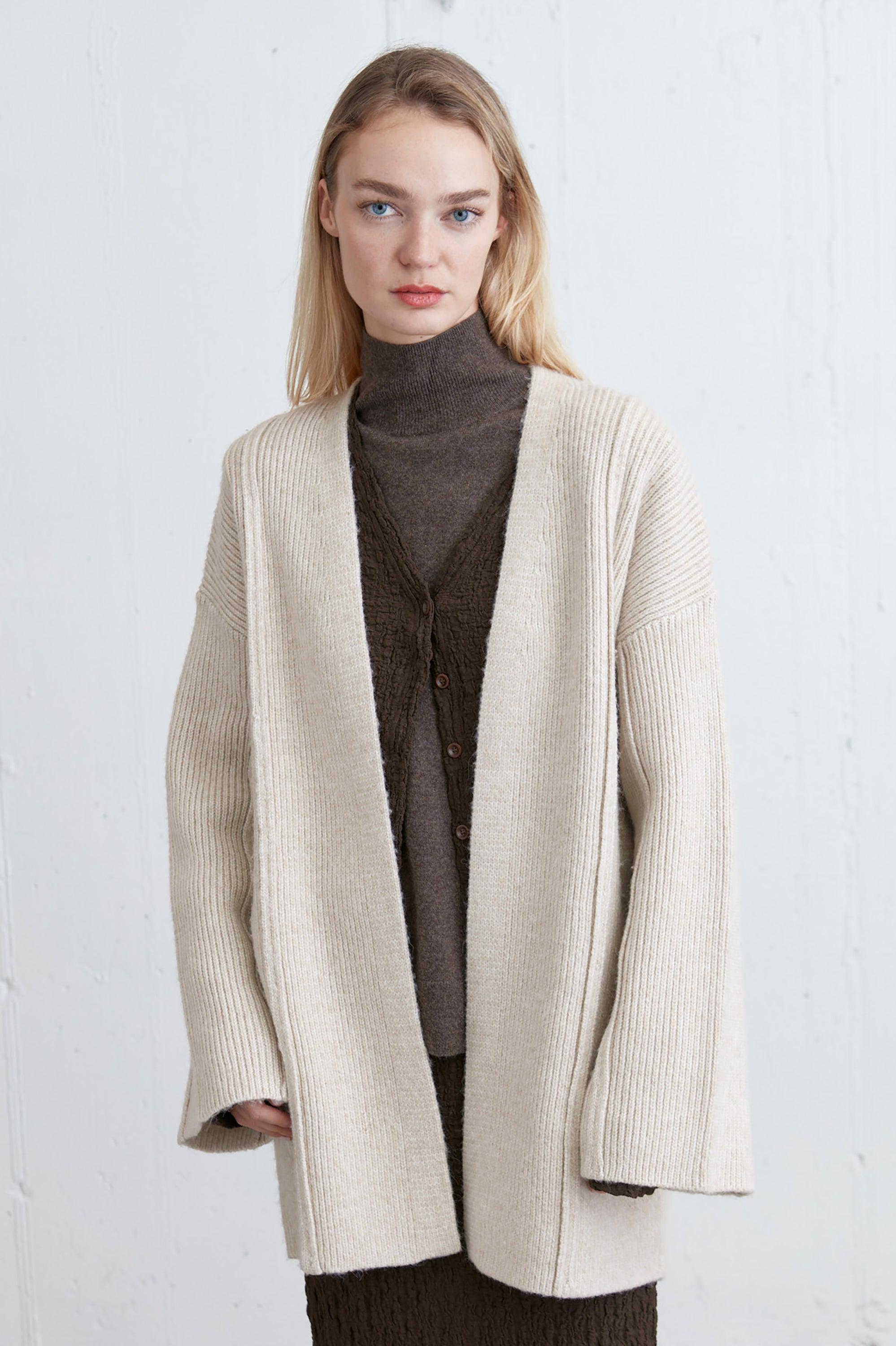 OPEN FRONT CARDIGAN by OAK + FORT