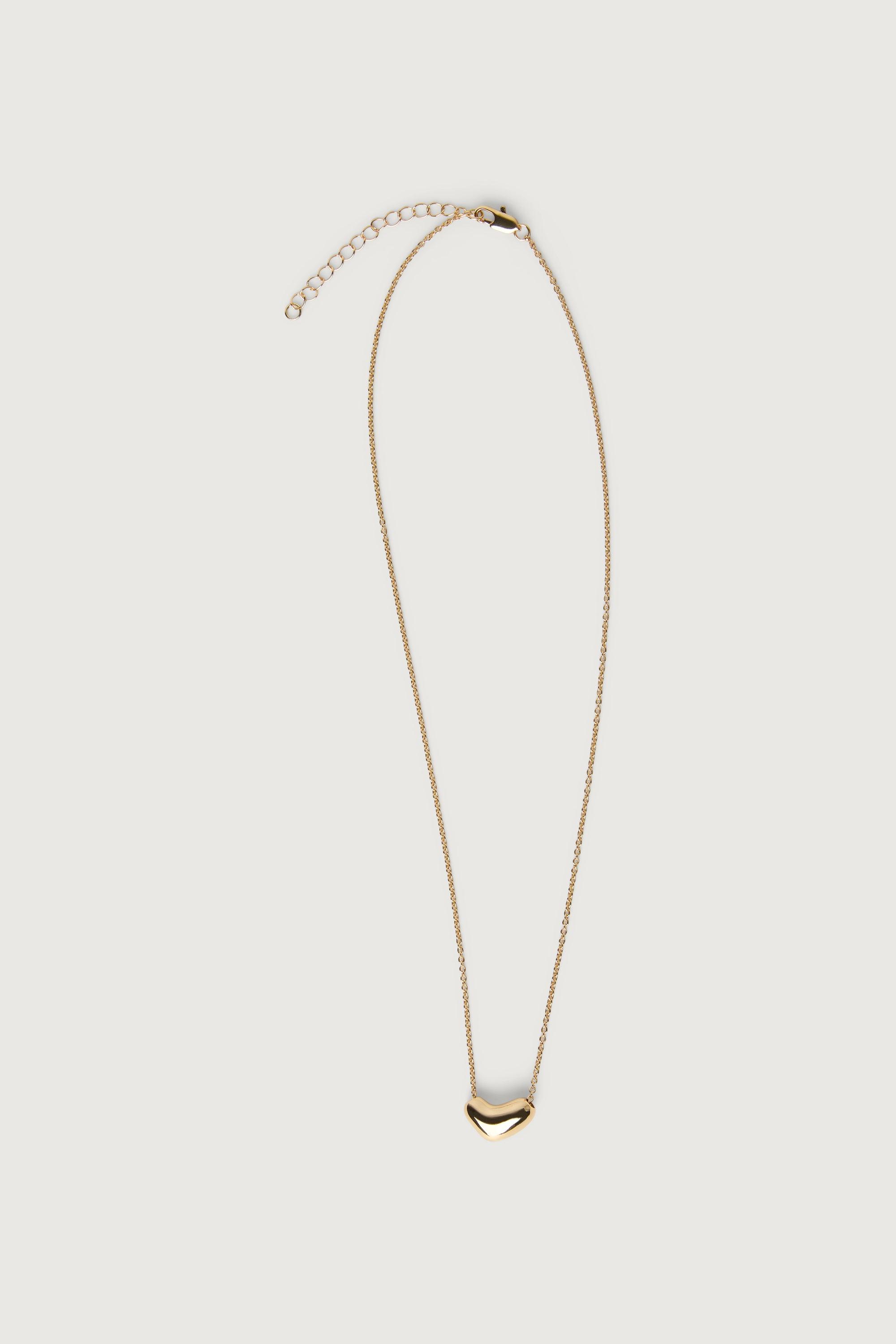 ORGANIC FORM PEBBLE NECKLACE by OAK + FORT