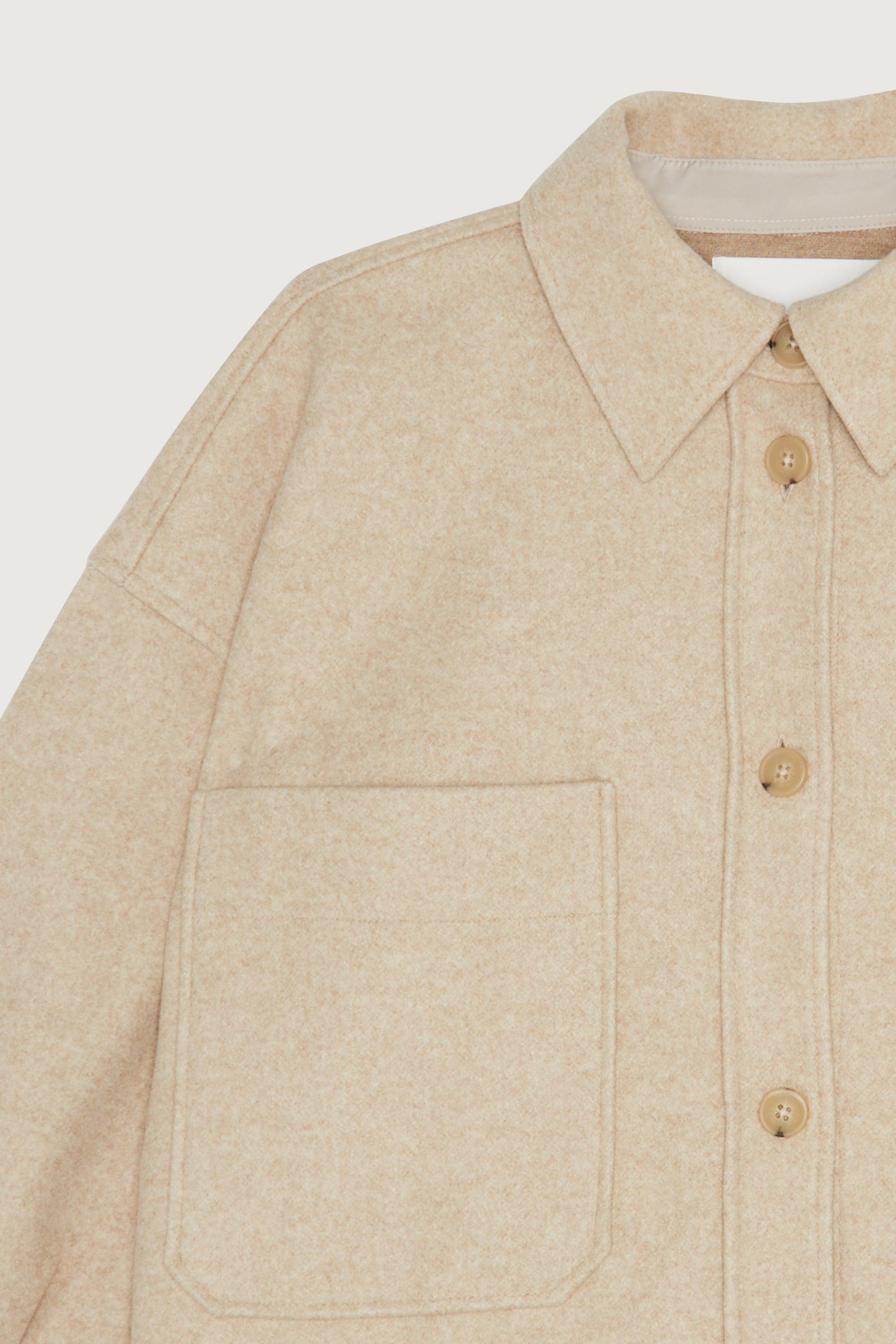 OVERSIZED BLANKET SHIRT JACKET by OAK + FORT