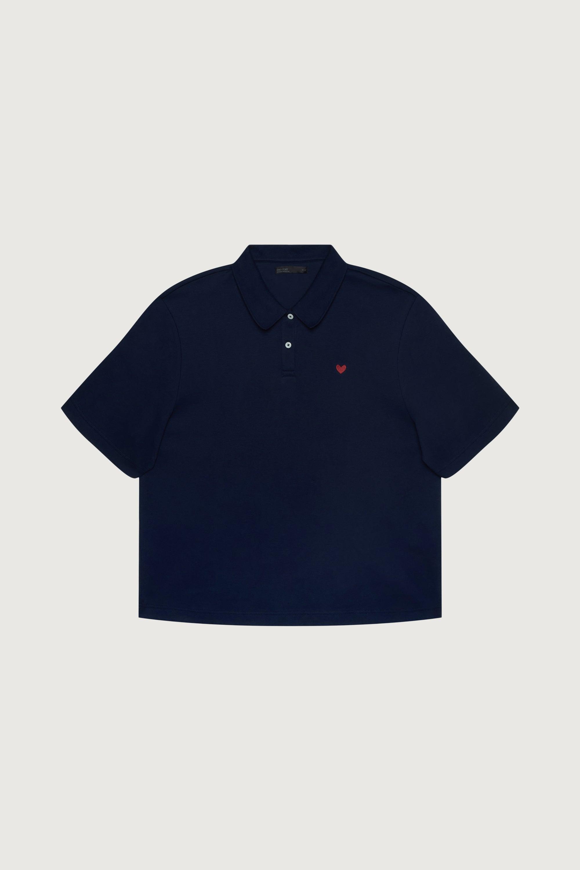 OVERSIZED BOXY POLO by OAK + FORT