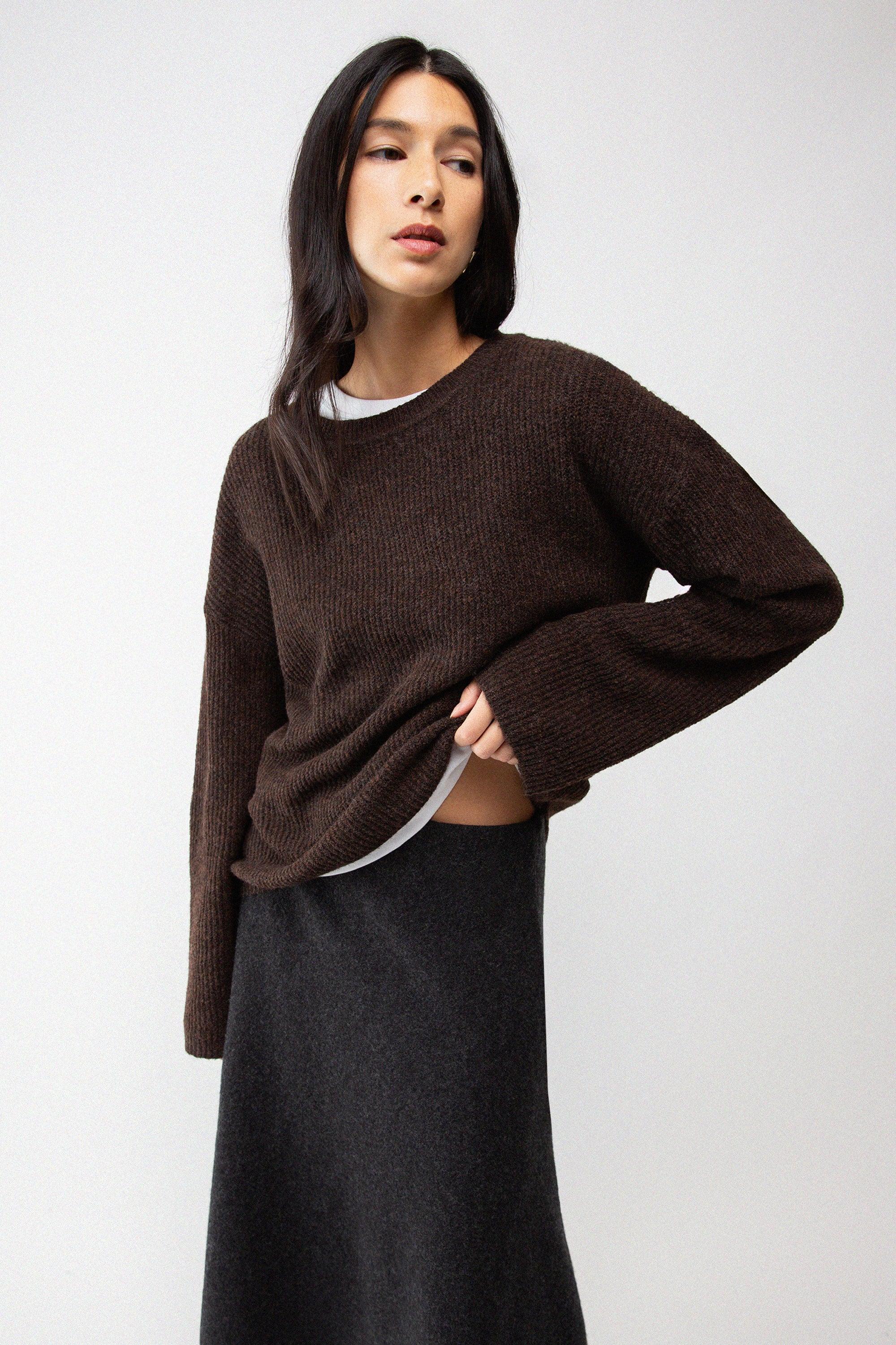 OVERSIZED CREWNECK SWEATER by OAK + FORT