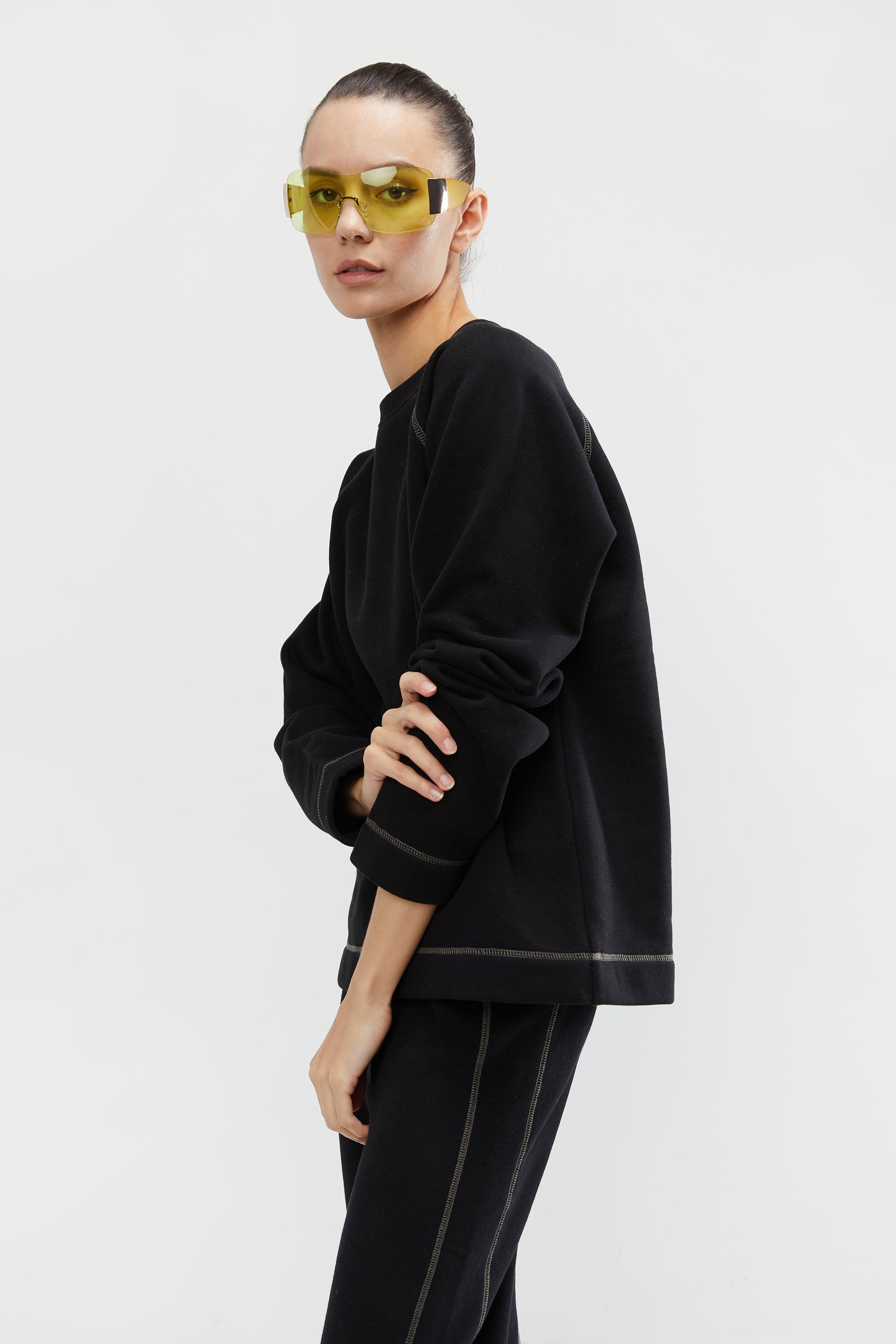 OVERSIZED FLEECE SWEAT-SHIRT by OAK + FORT