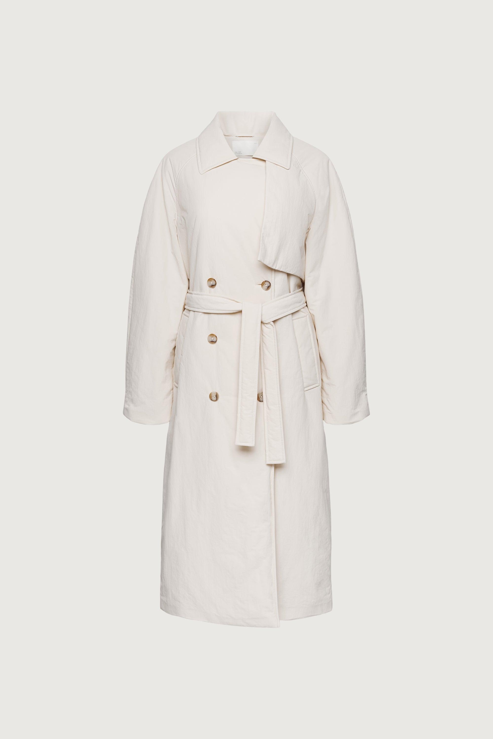 OVERSIZED PUFFER TRENCH COAT by OAK + FORT