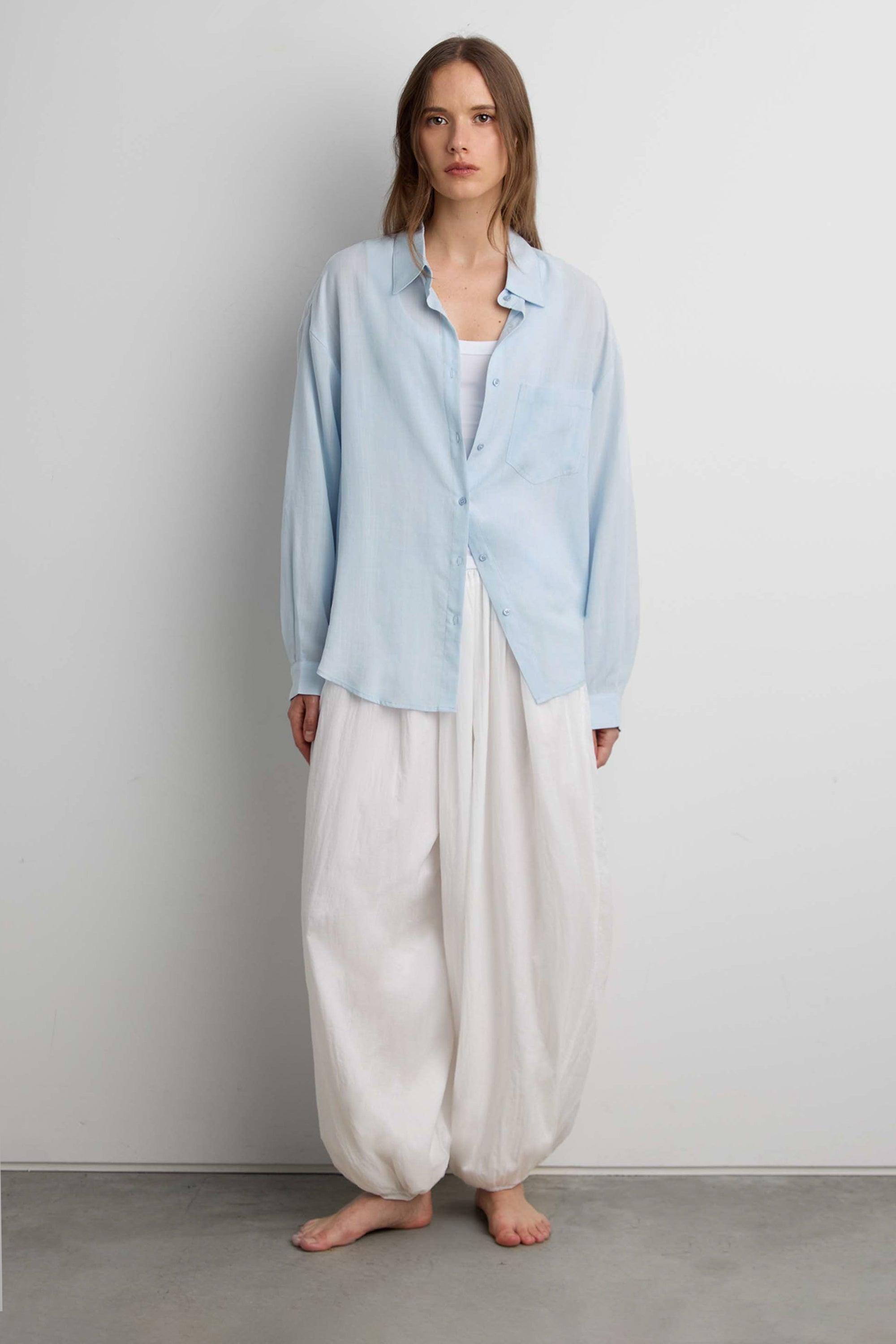 OVERSIZED SINGLE POCKET SHIRT by OAK + FORT