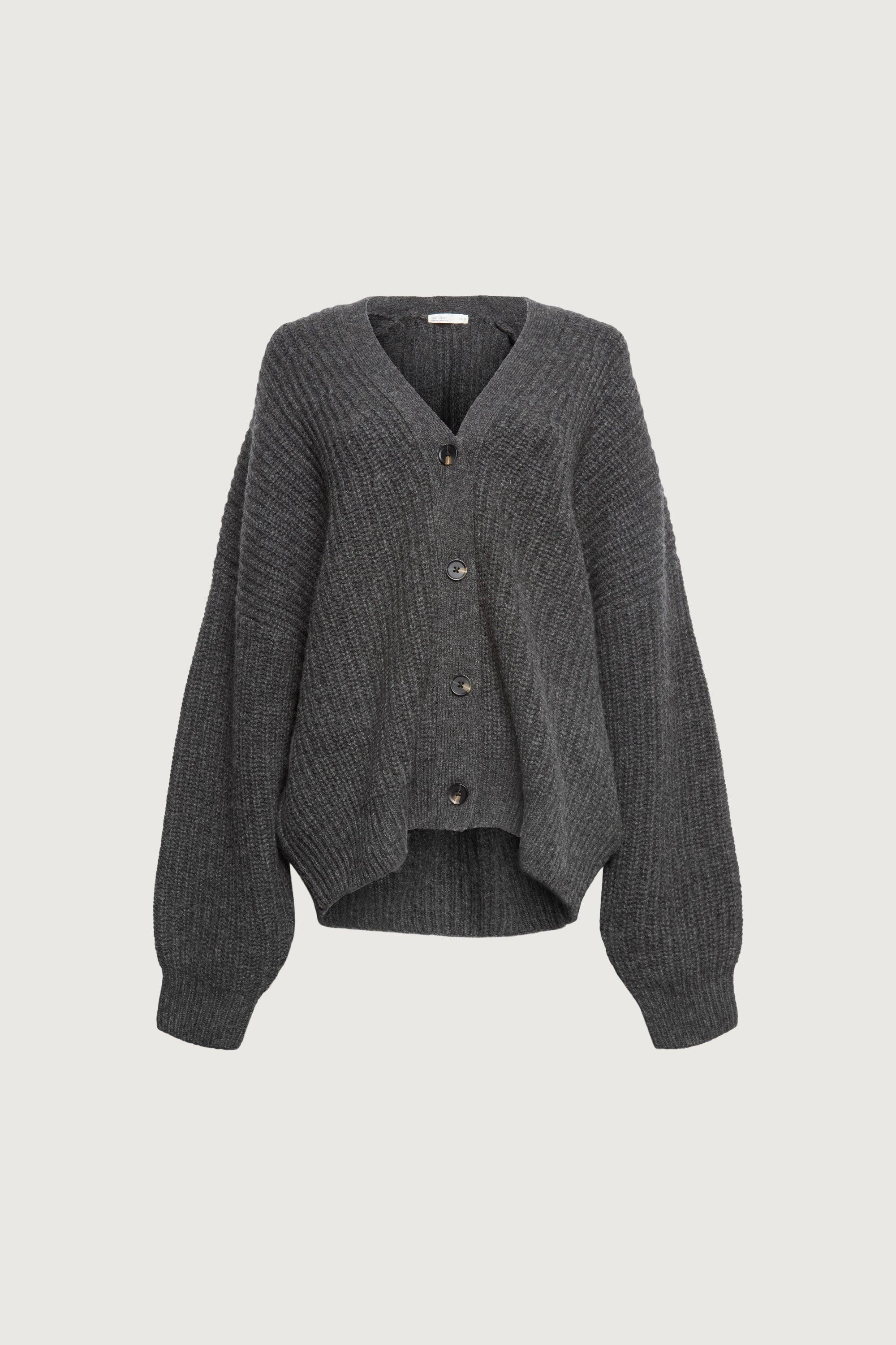 OVERSIZED SLOUCHY WOOL CARDIGAN by OAK + FORT