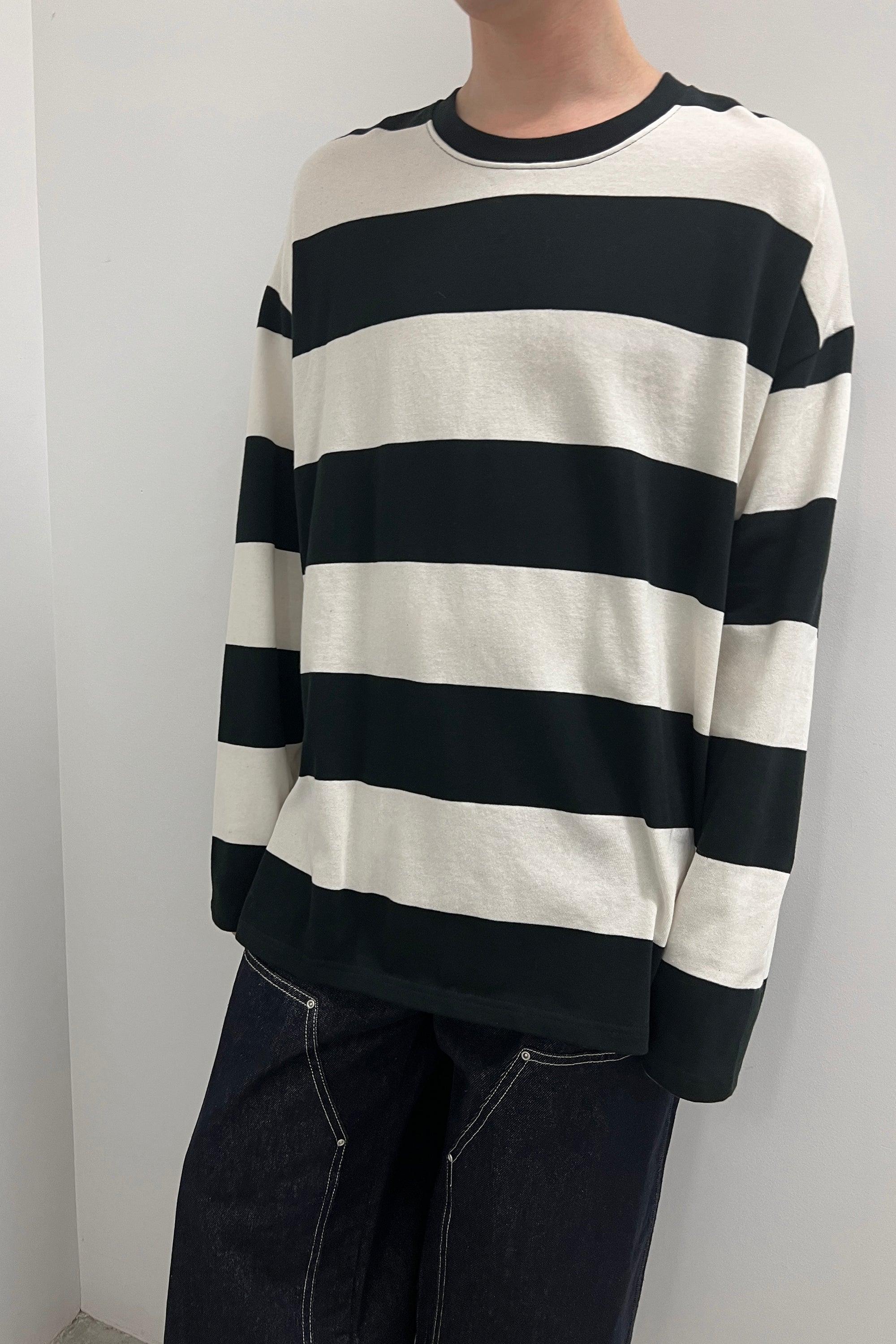OVERSIZED STRIPED TOP by OAK + FORT
