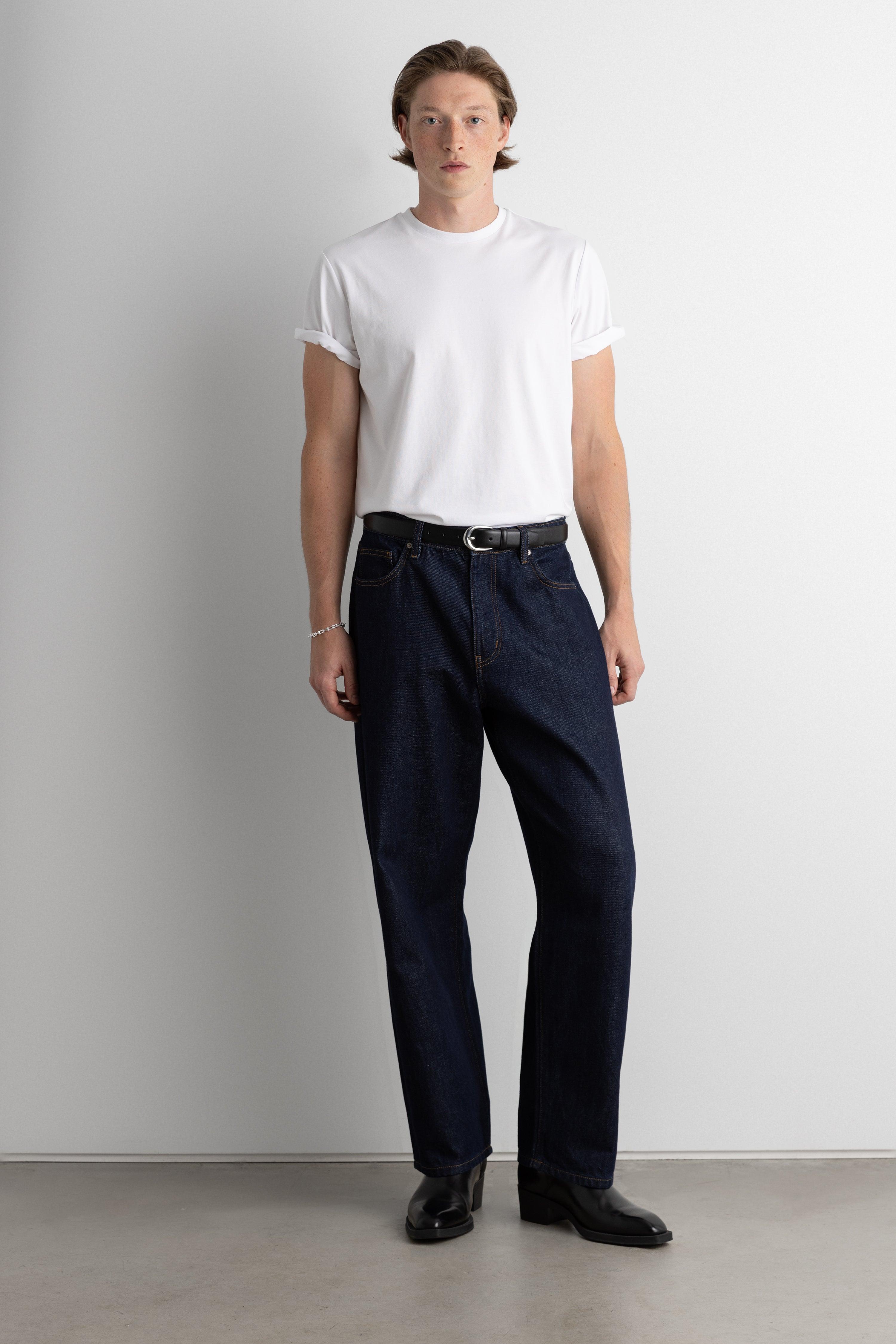 OVERSIZED SUPER WIDE LEG DENIM JEAN by OAK + FORT