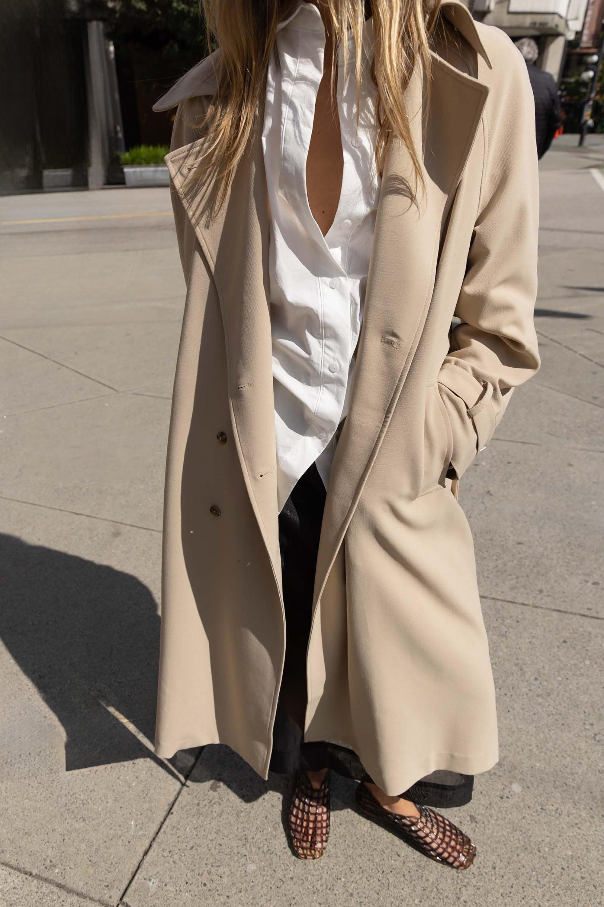 OVERSIZED TRENCH COAT by OAK + FORT