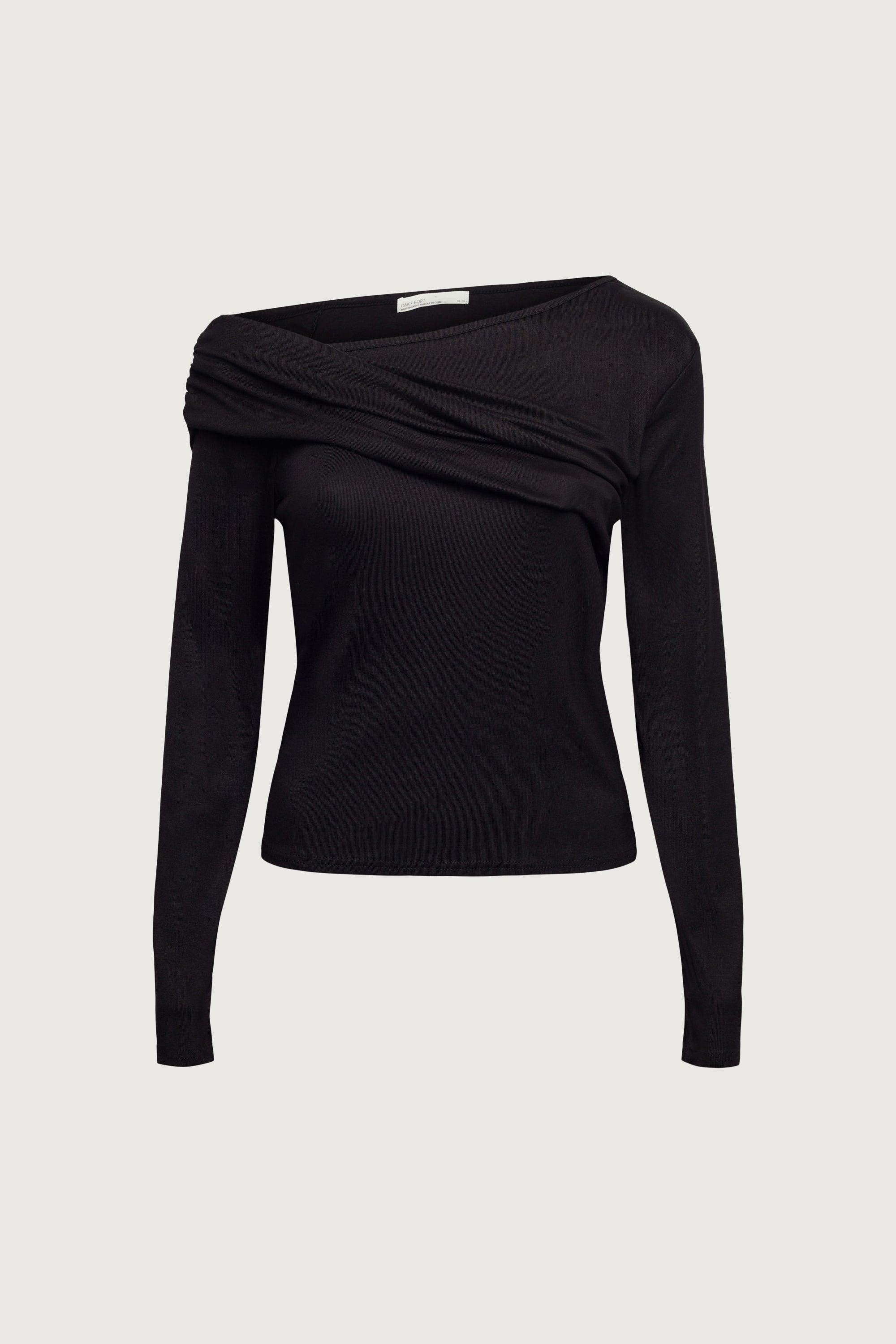 Off the Shoulder Ruched Top by OAK + FORT