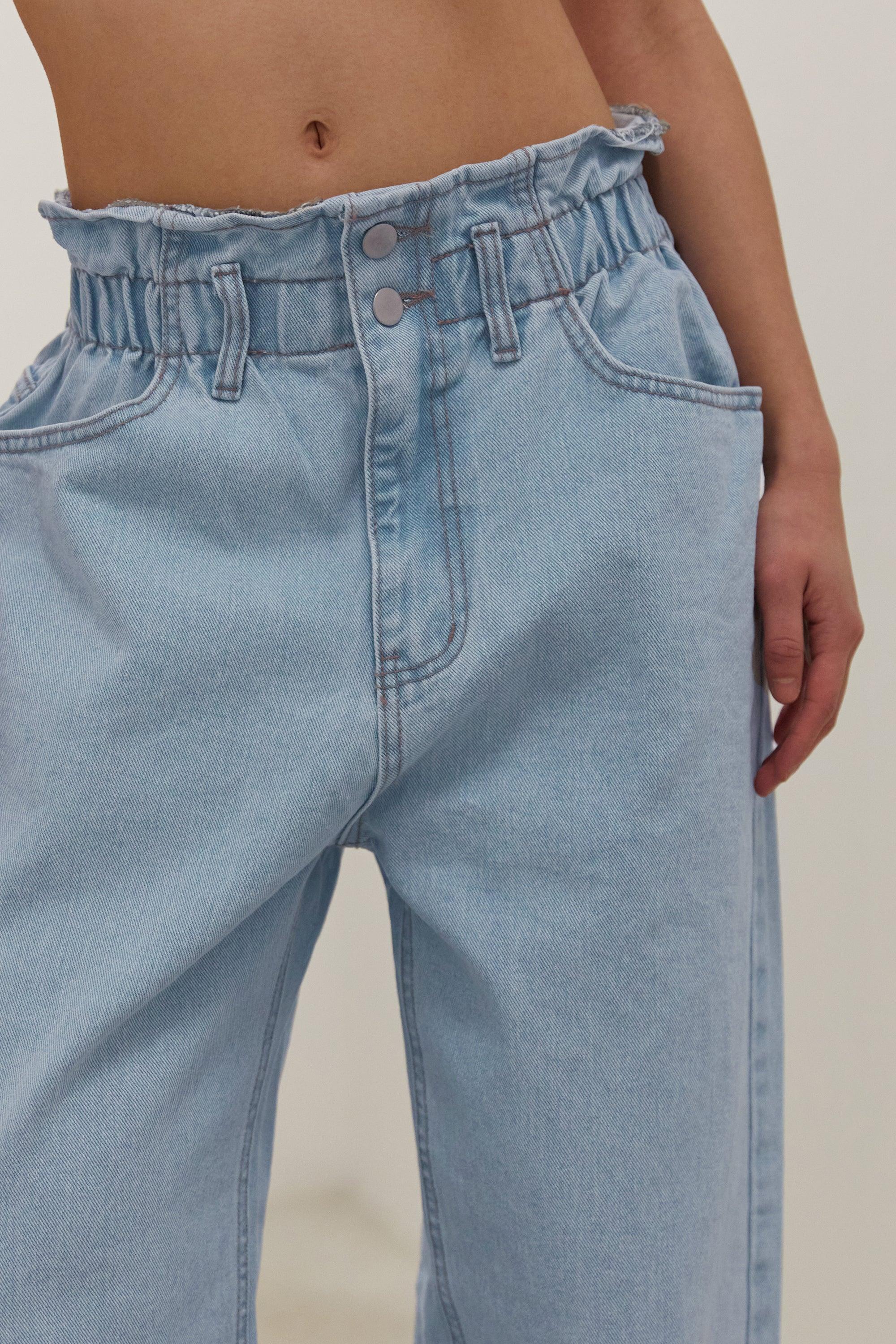 PAPERBAG WAIST JEAN by OAK + FORT