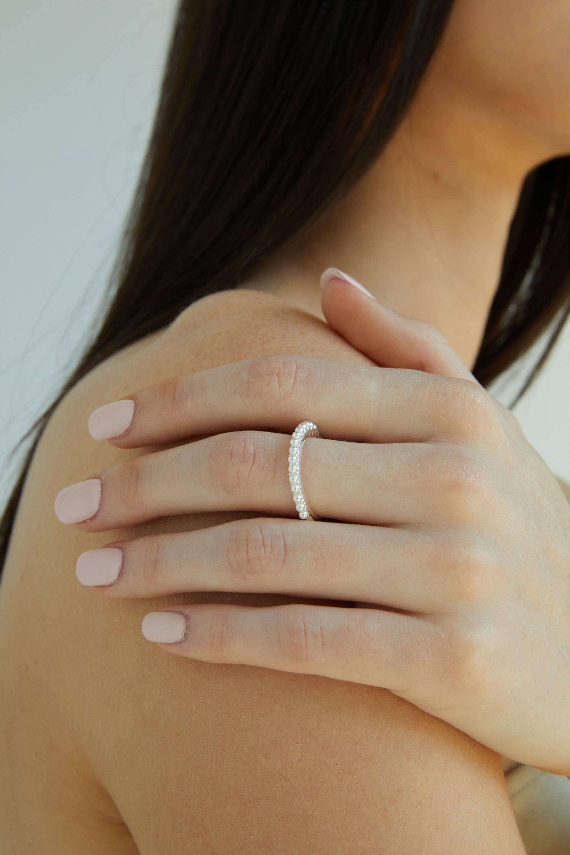 PEARL RING by OAK + FORT
