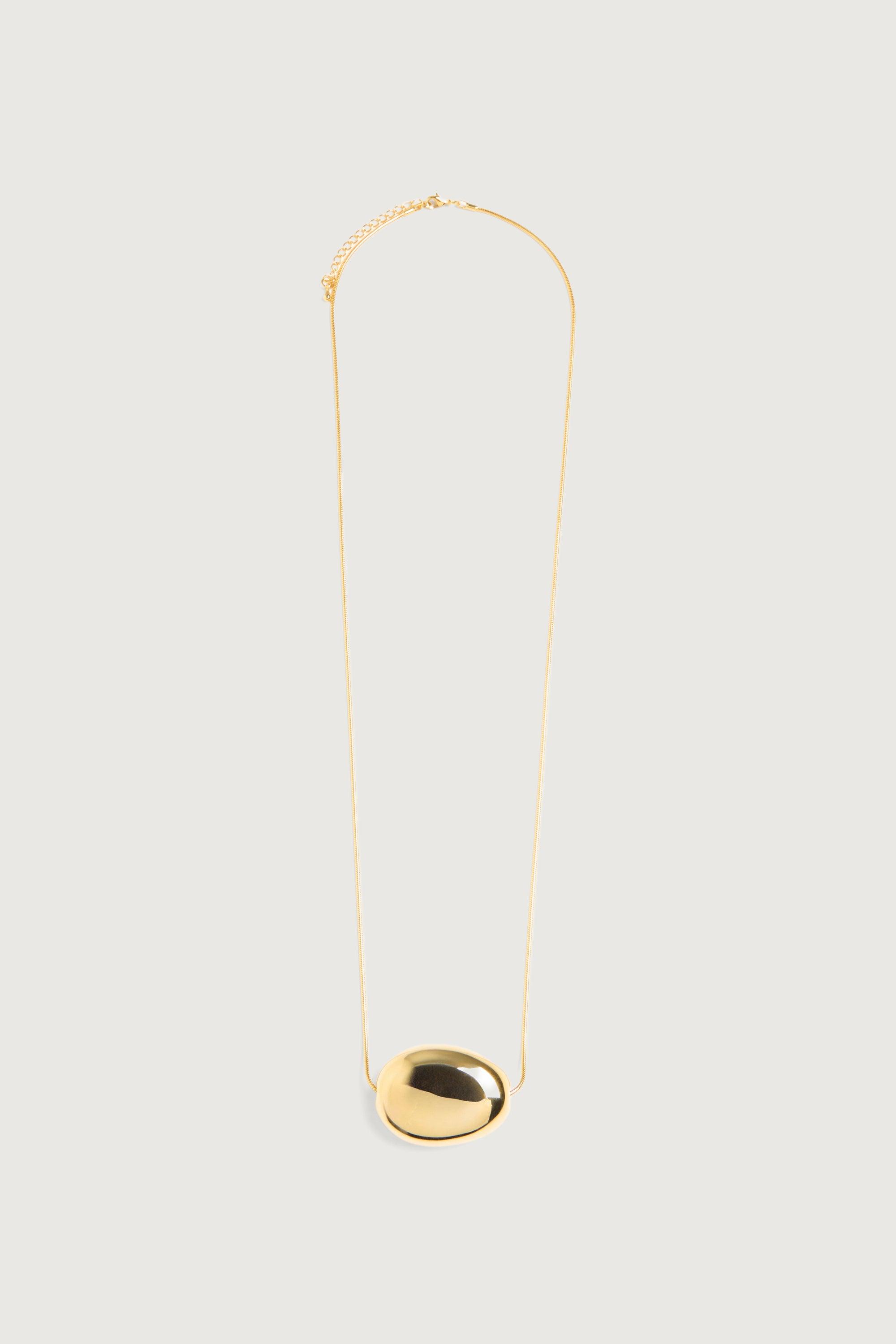 PEBBLE PENDANT NECKLACE by OAK + FORT