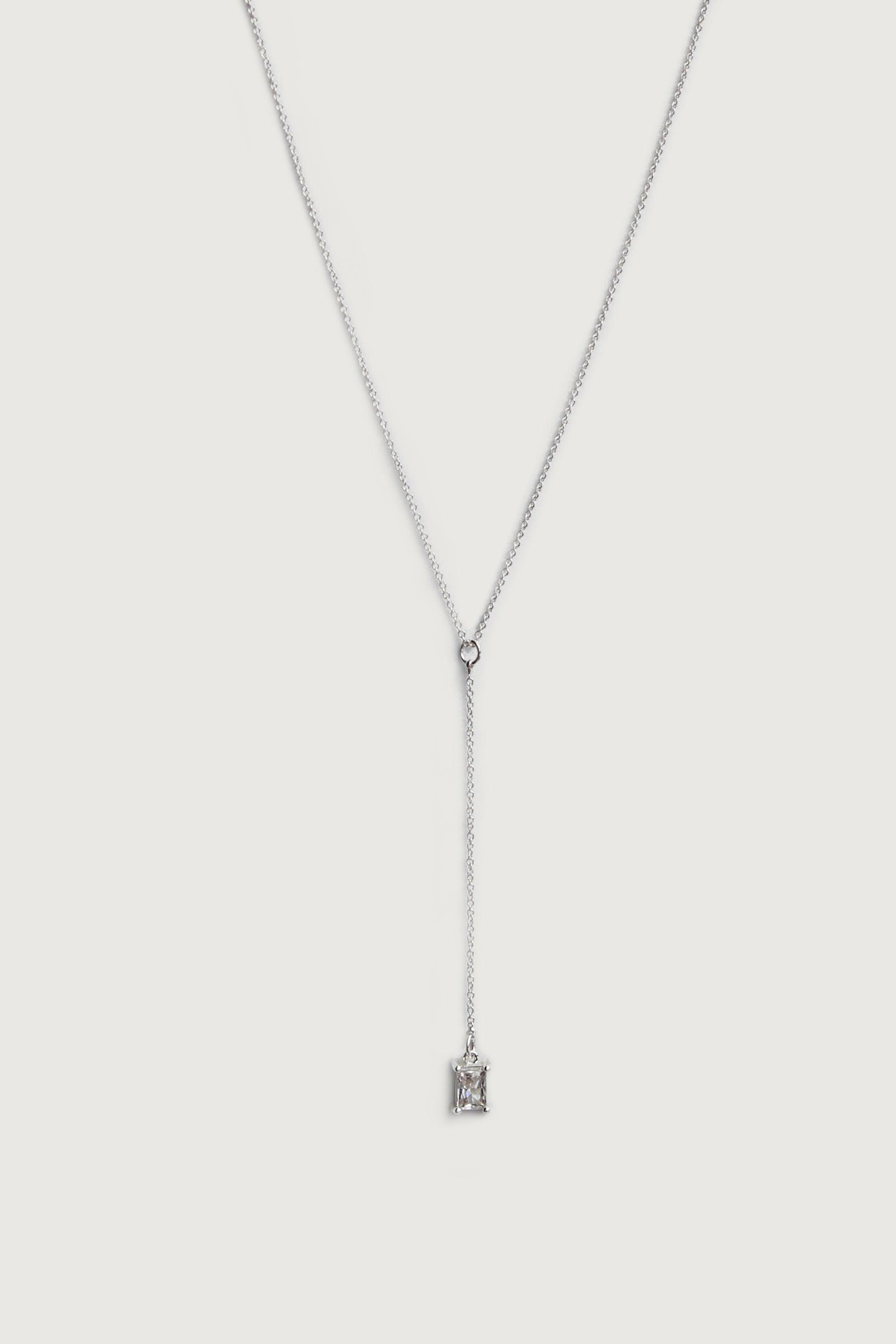 PENDANT DROP NECKLACE by OAK + FORT
