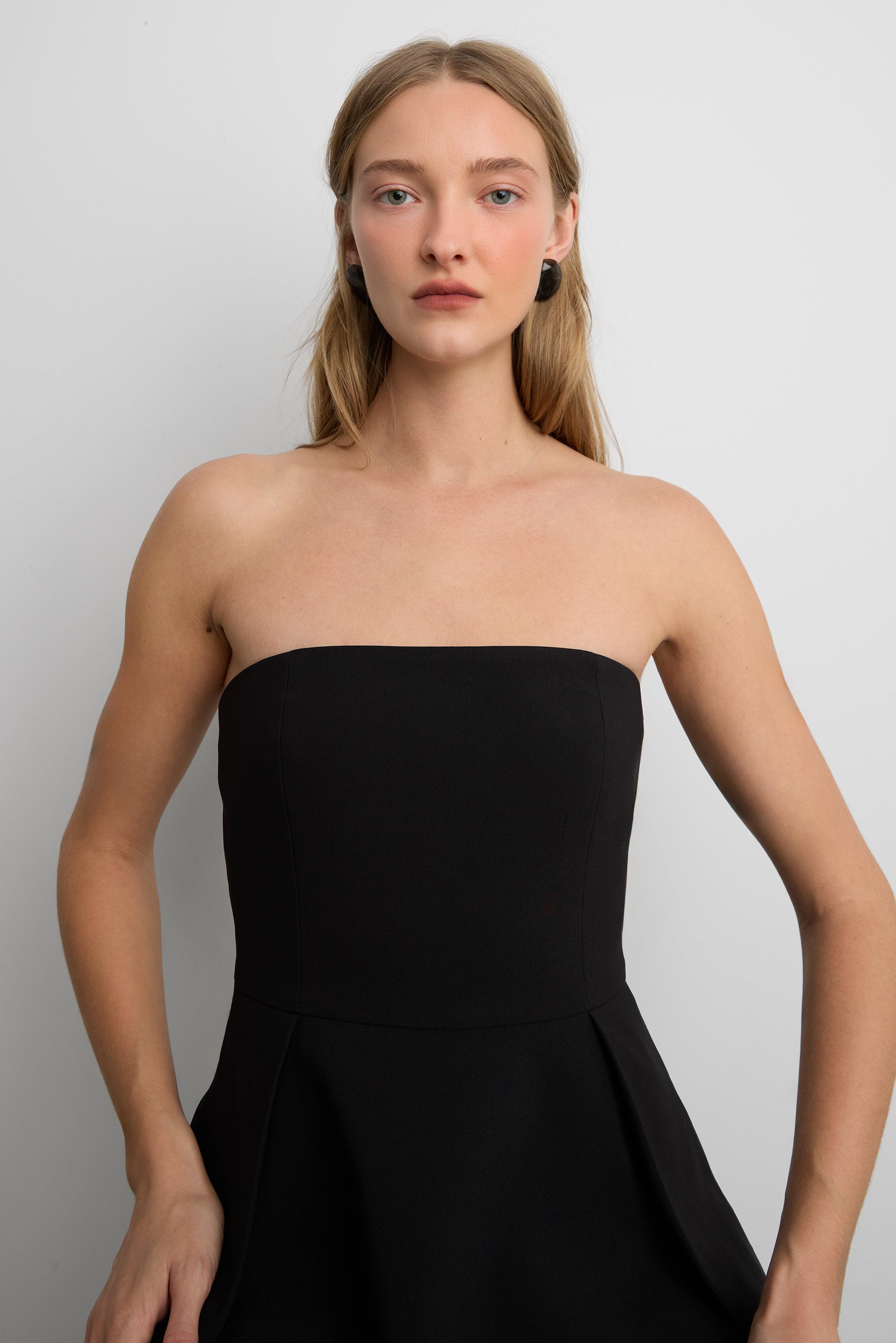 PEPLUM TUBE TOP by OAK + FORT