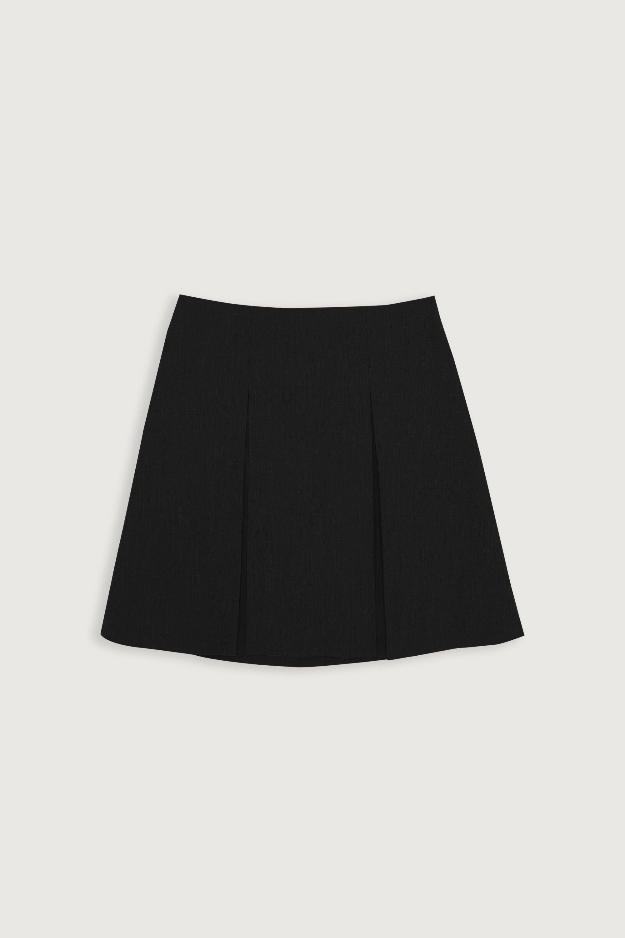PLEATED MINI SKIRT by OAK + FORT