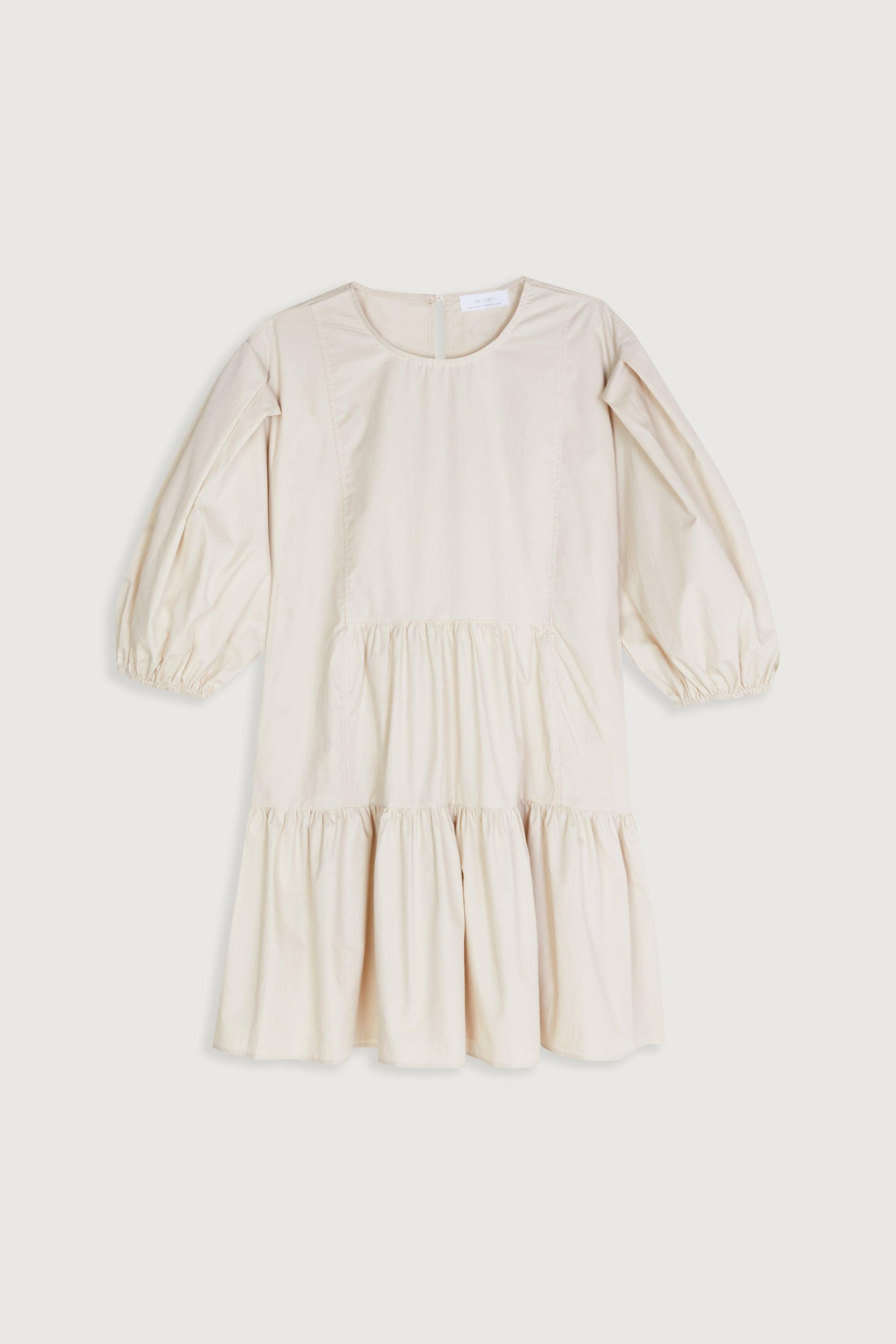 PUFF SLEEVE MINI DRESS by OAK + FORT