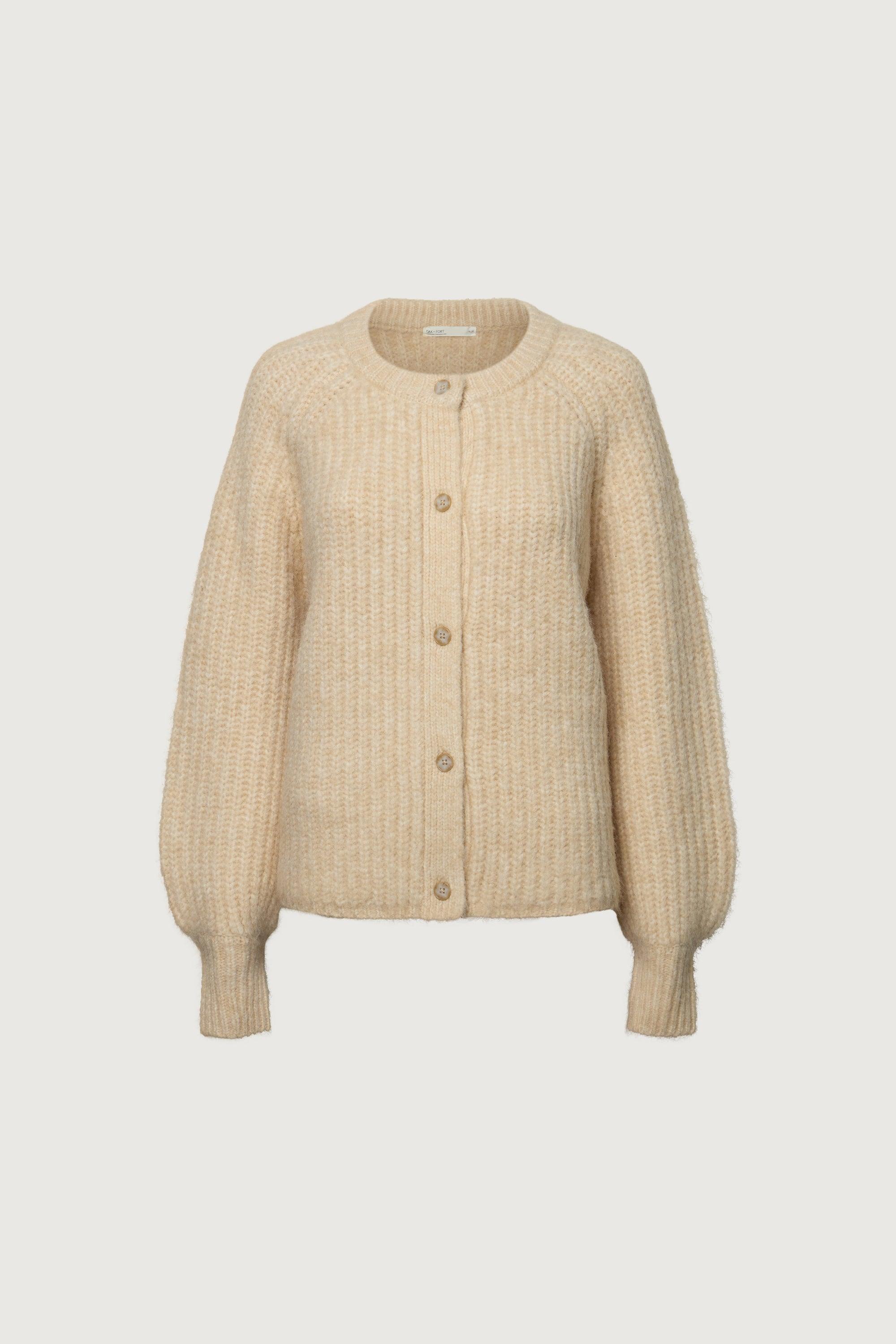 RAGLAN SLEEVE BUTTON FRONT CARDIGAN by OAK + FORT