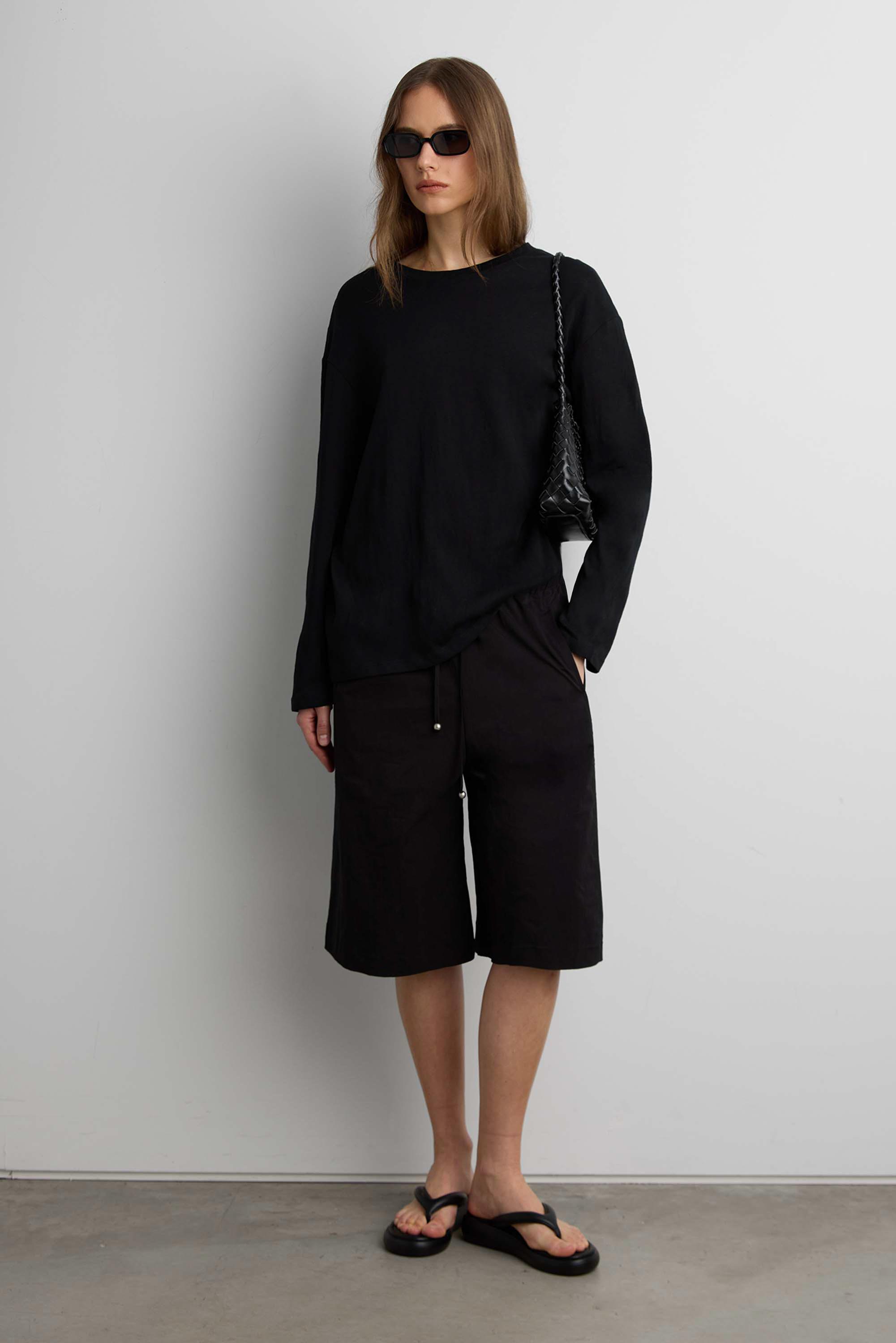 RELAXED DRAWSTRING SHORT by OAK + FORT