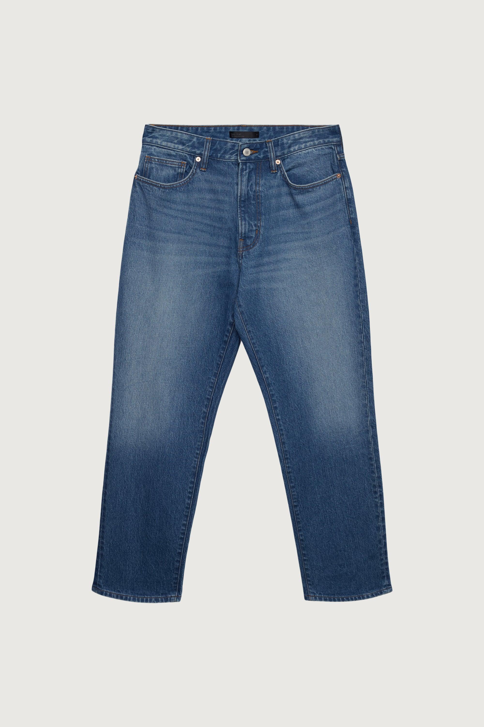 RELAXED FIT TAPERED JEAN by OAK + FORT