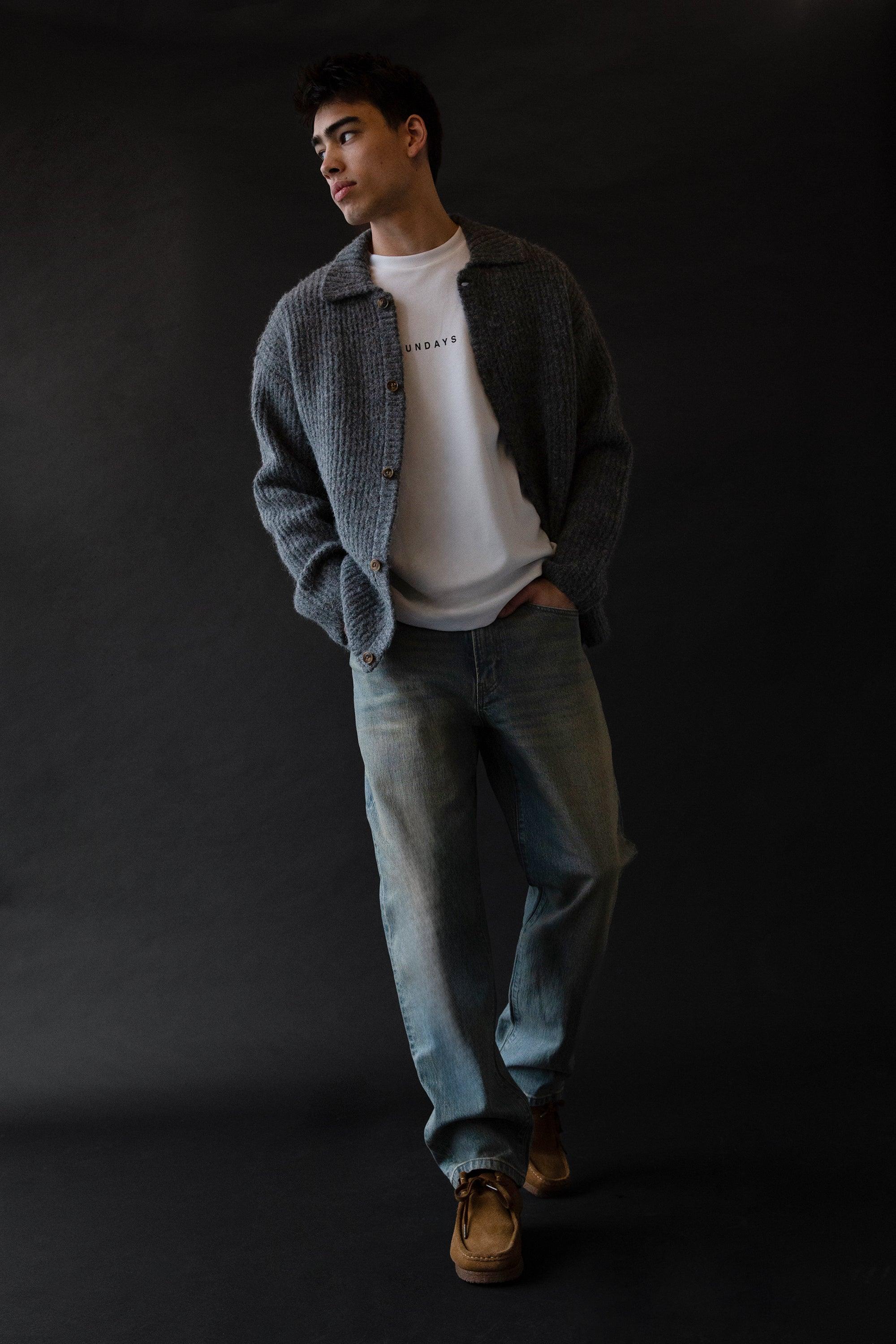 RELAXED FIT TAPERED JEAN by OAK + FORT