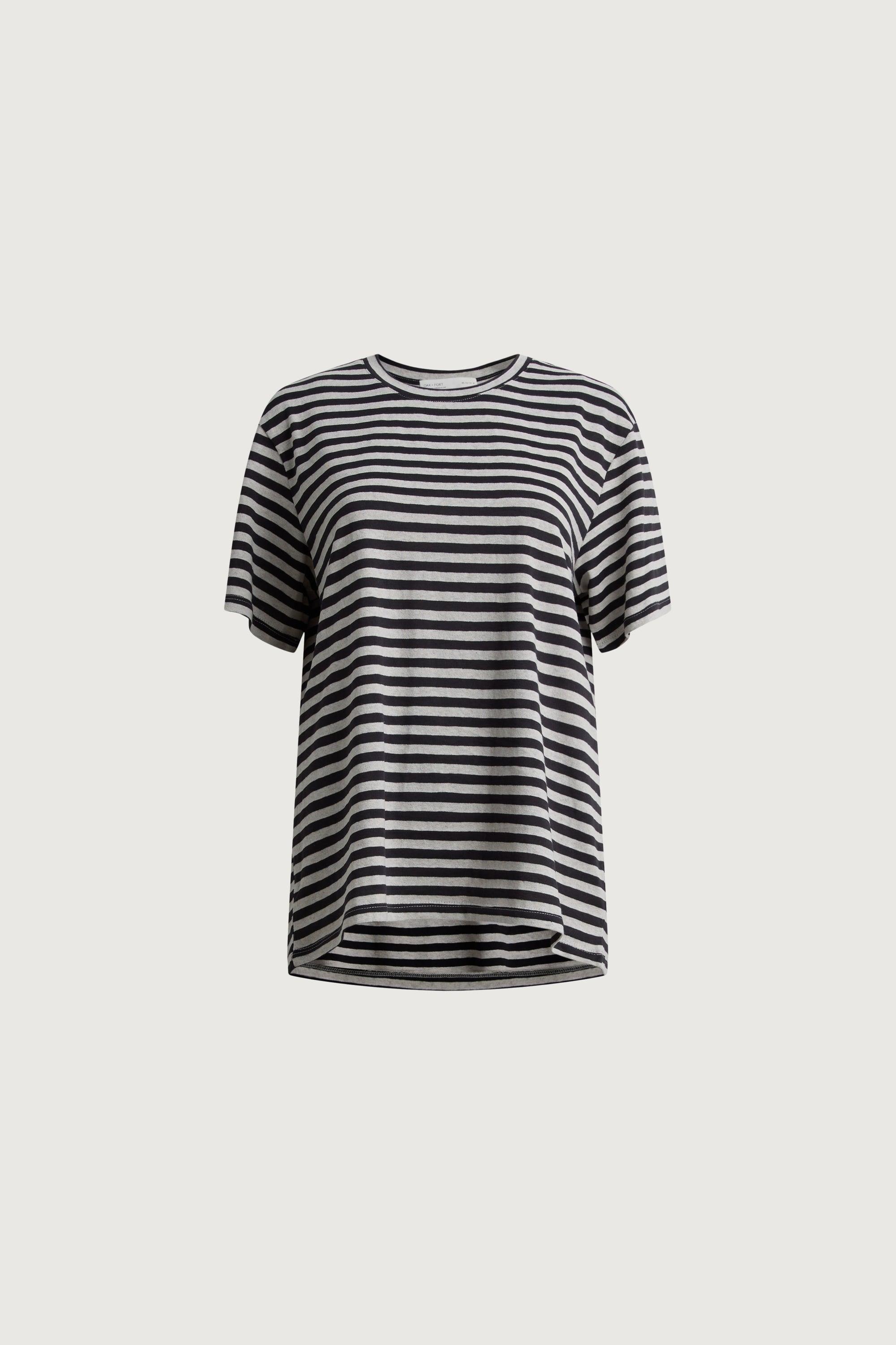 RELAXED STRIPE SHORT SLEEVE T-SHIRT by OAK + FORT